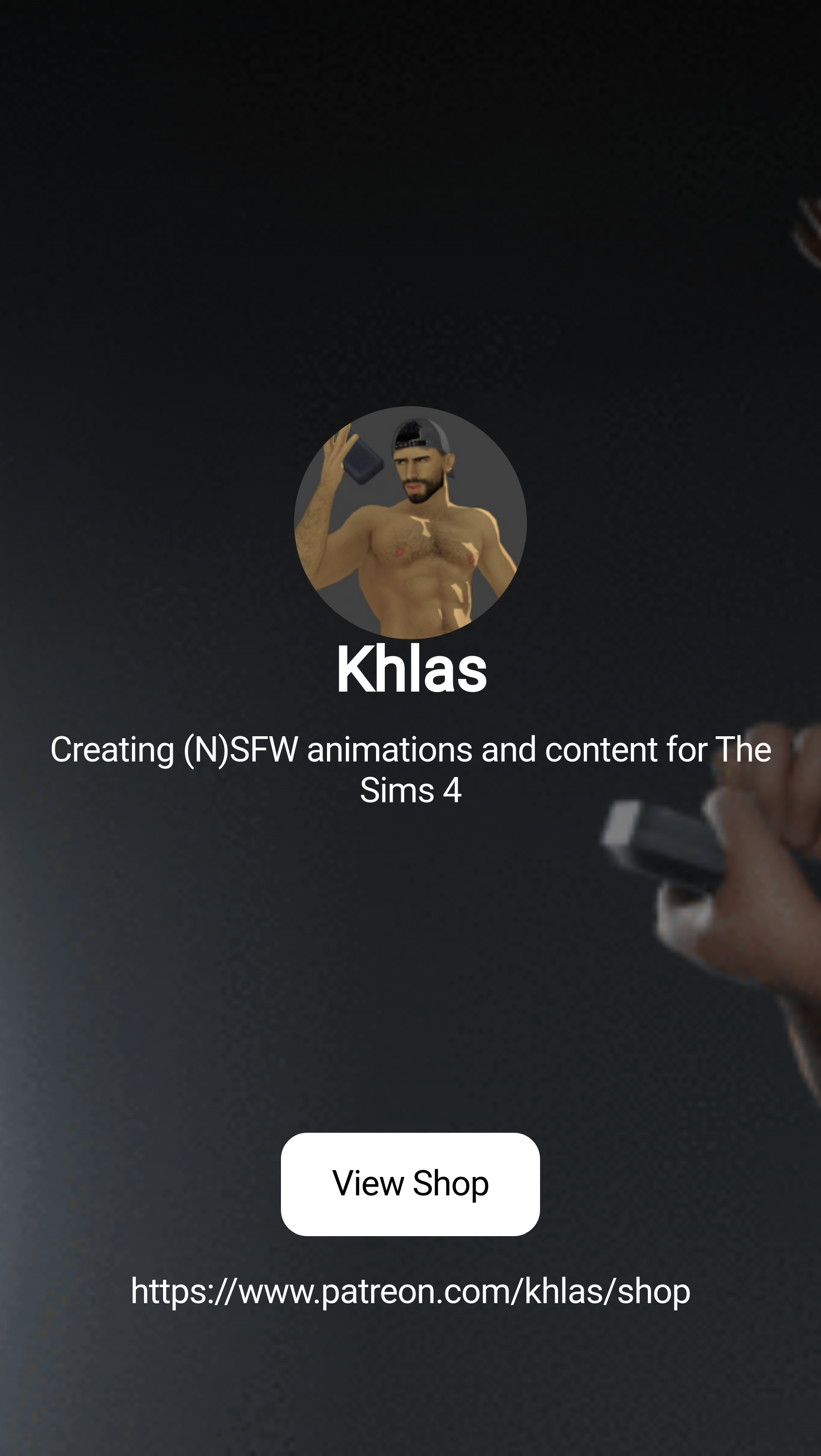 Khlas | Creating (N)SFW animations and content for The Sims 4 | Patreon