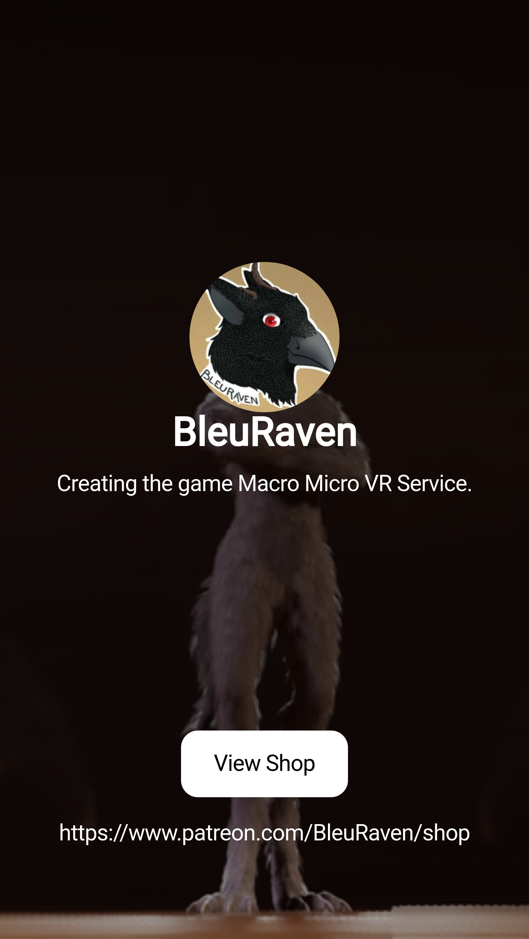 BleuRaven | Creating Games, 3D Animations, and macro/micro furry content |  Patreon