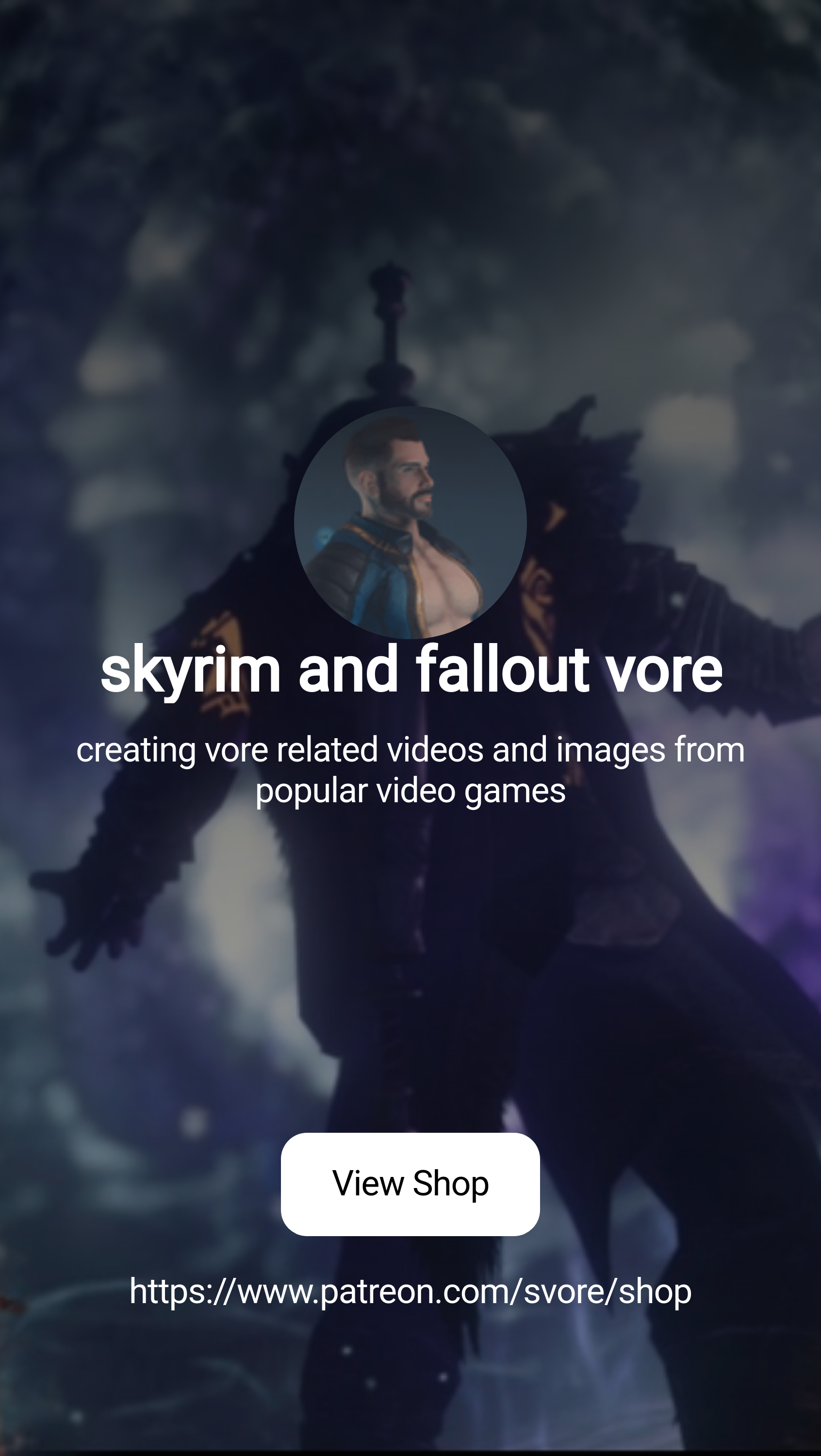 skyrim and fallout vore | creating vore related videos and images from  popular video games | Patreon