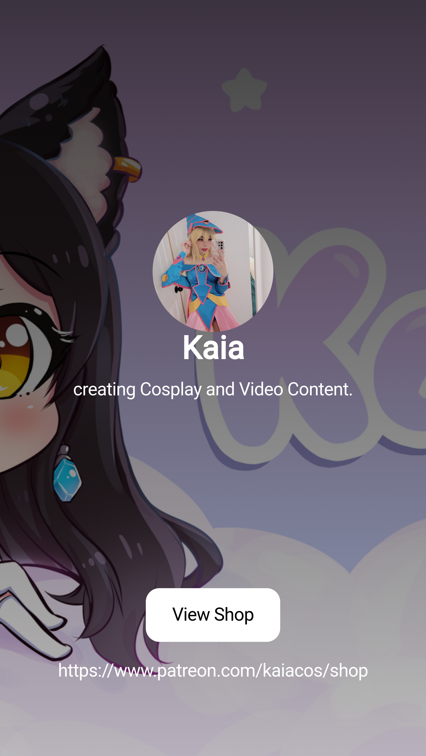 Kaia | creating Cosplay and Video Content. | Patreon