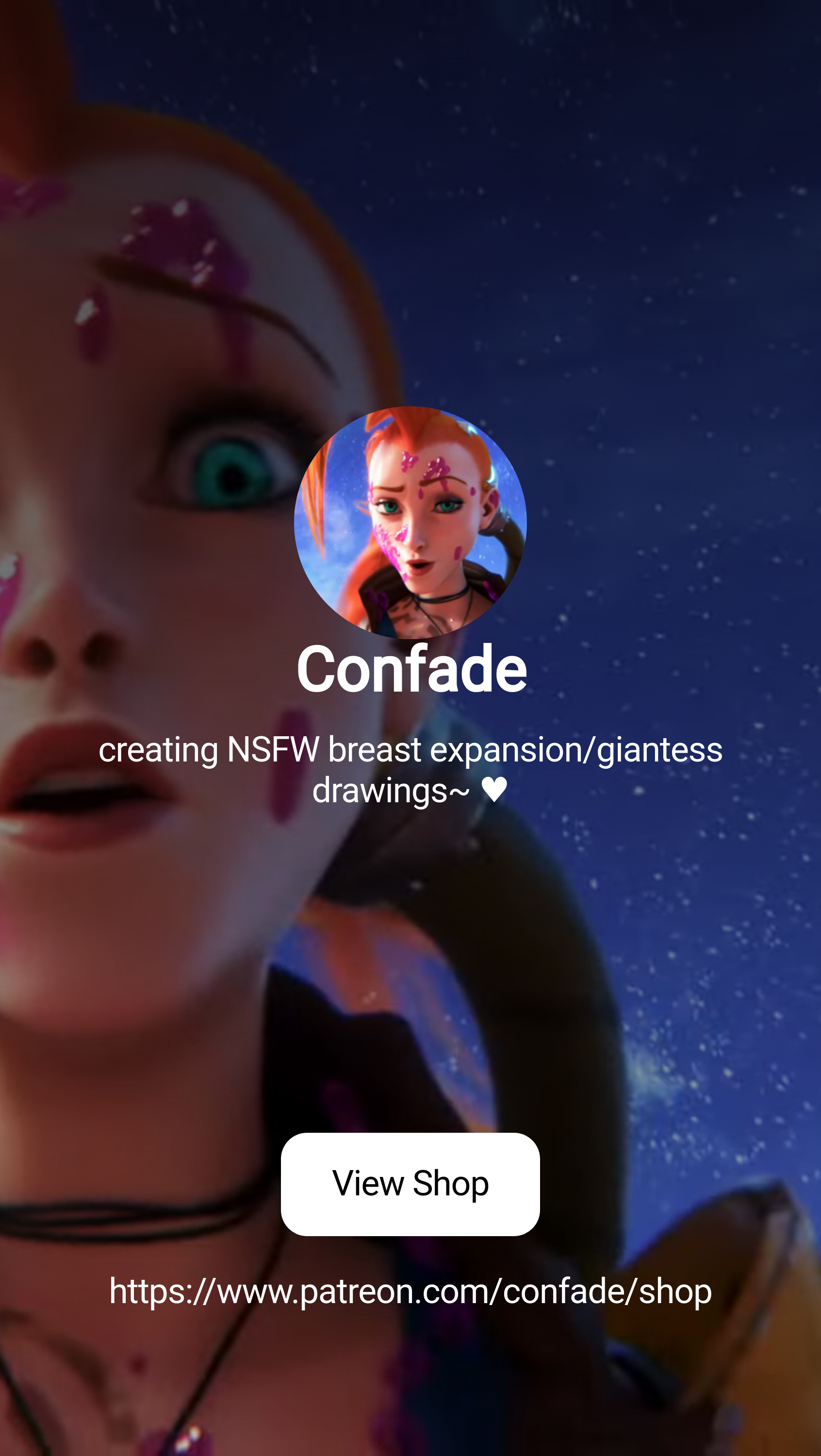 Confade | creating NSFW breast expansion/giantess drawings~ ♥ | Patreon