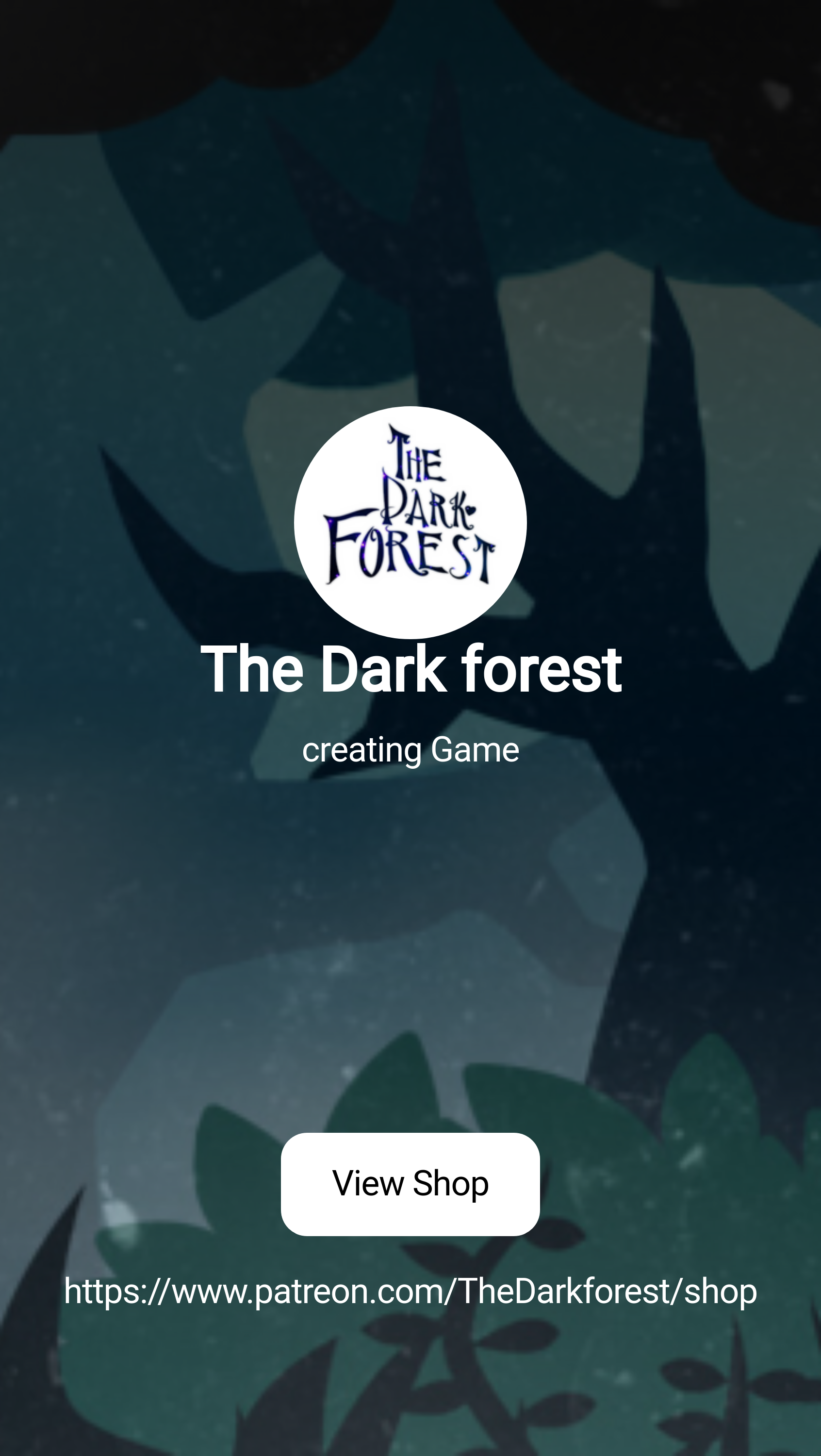 The Dark forest | creating Game | Patreon