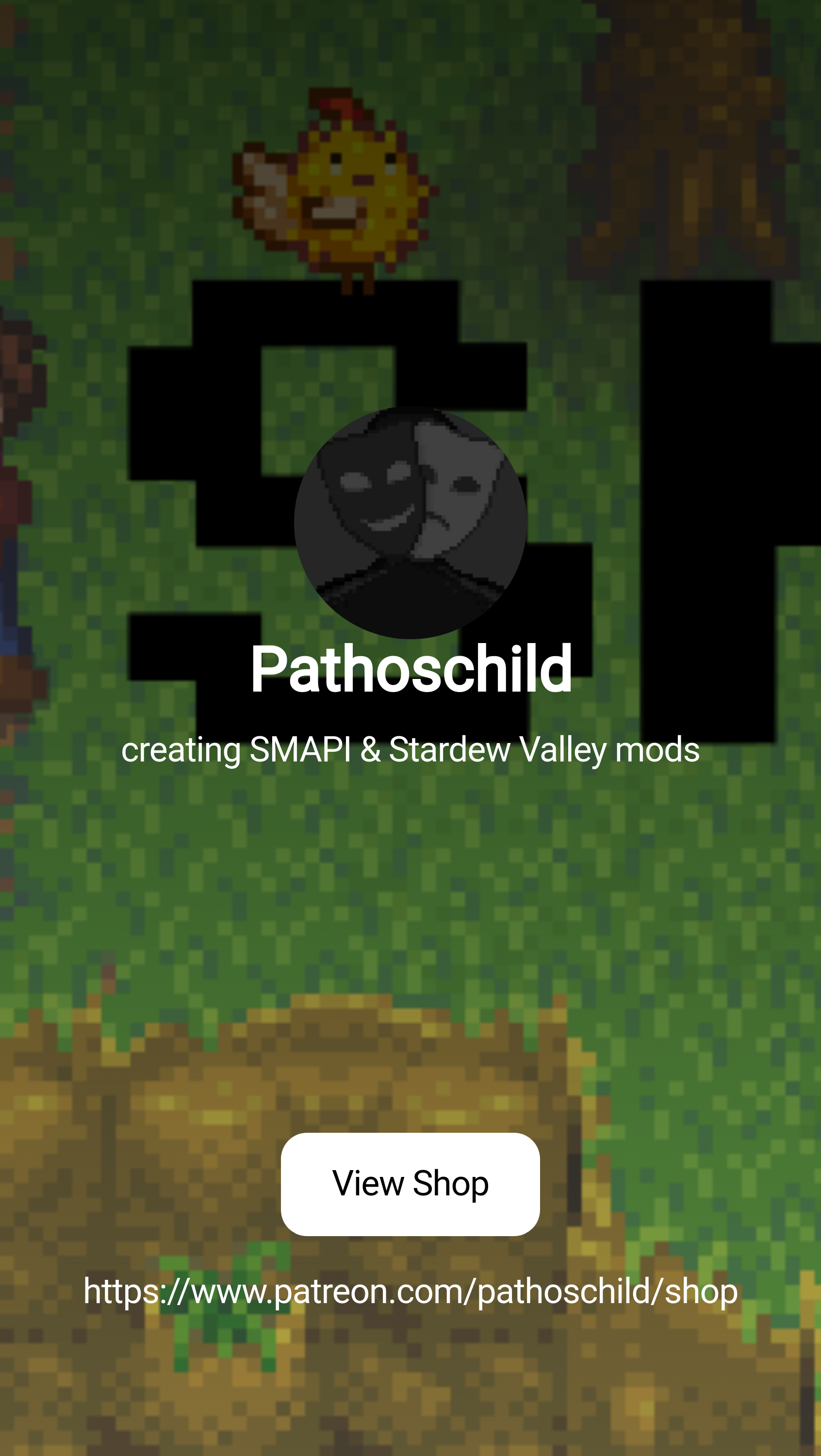 Pathoschild | creating SMAPI & Stardew Valley mods | Patreon