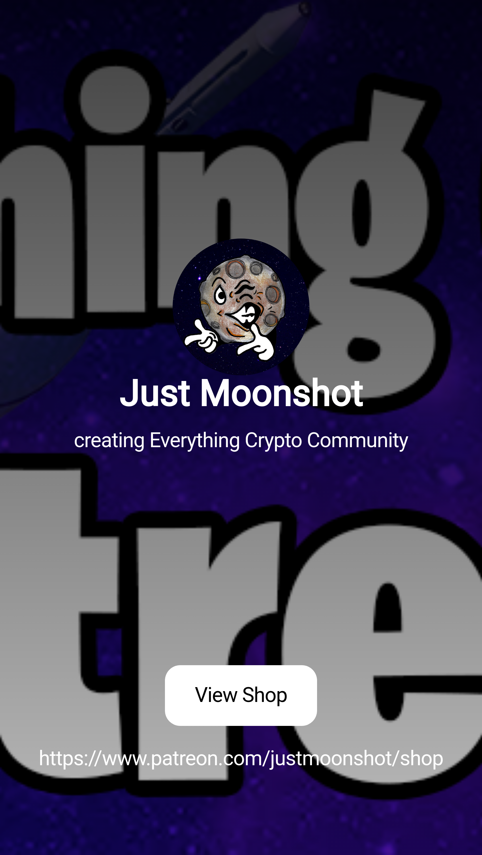 Just Moonshot | creating Everything Crypto Community | Patreon