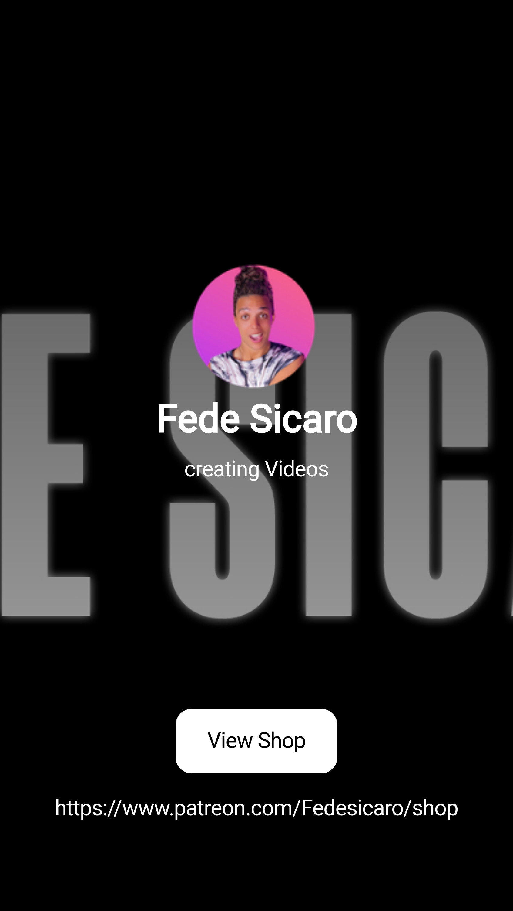 Fede Sicaro | creating Videos | Patreon