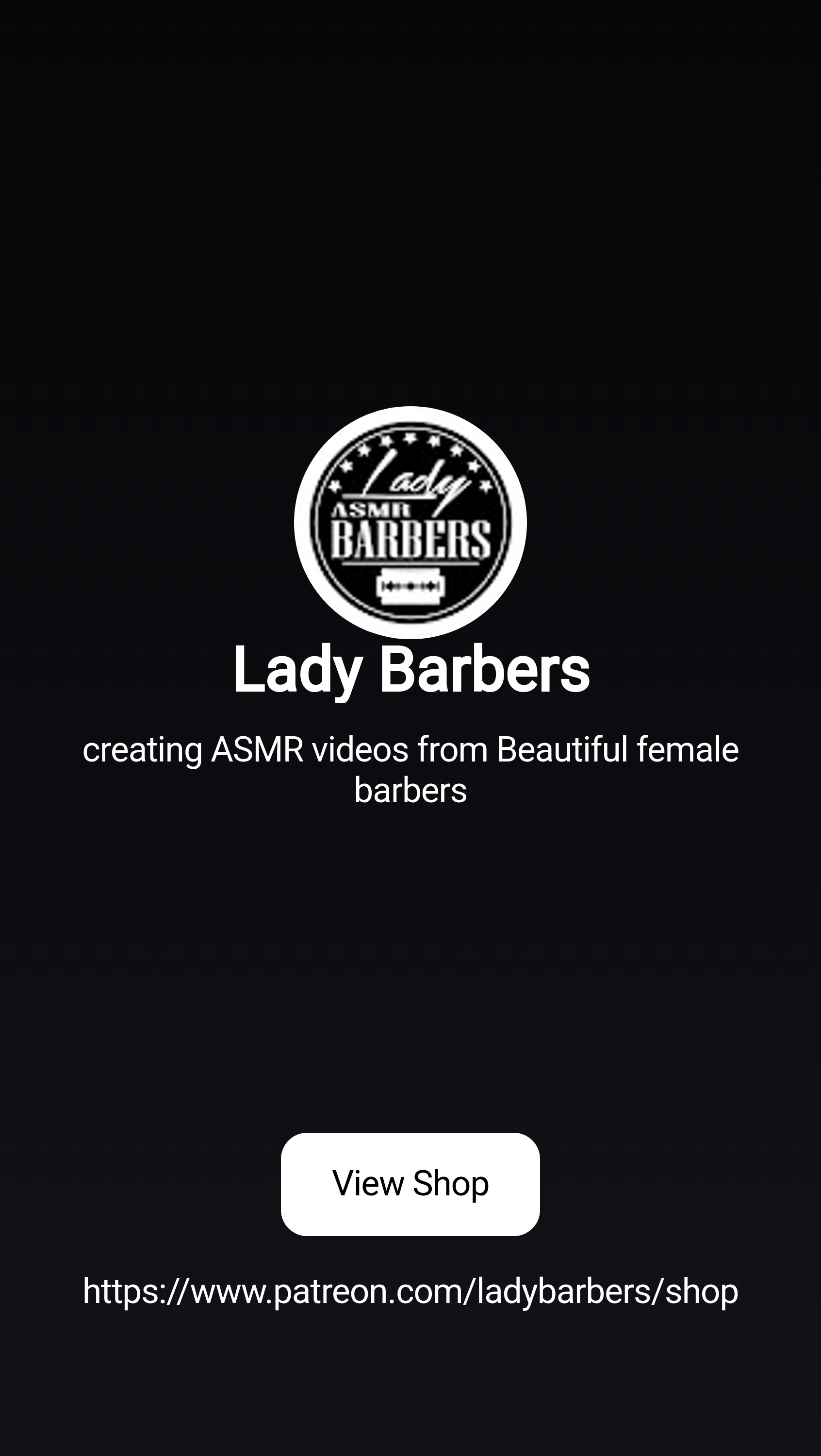 Lady Barbers | creating ASMR videos from Beautiful female barbers | Patreon