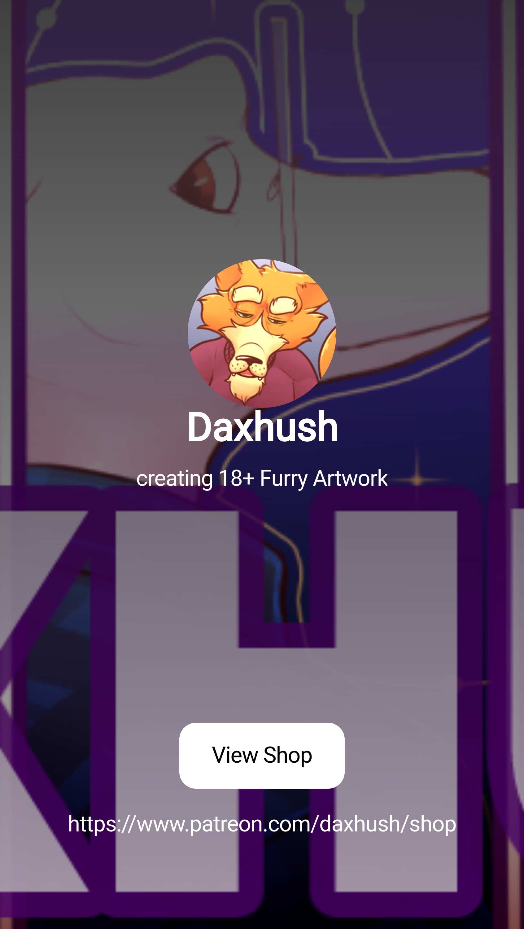 Daxhush | creating 18+ Furry Artwork | Patreon