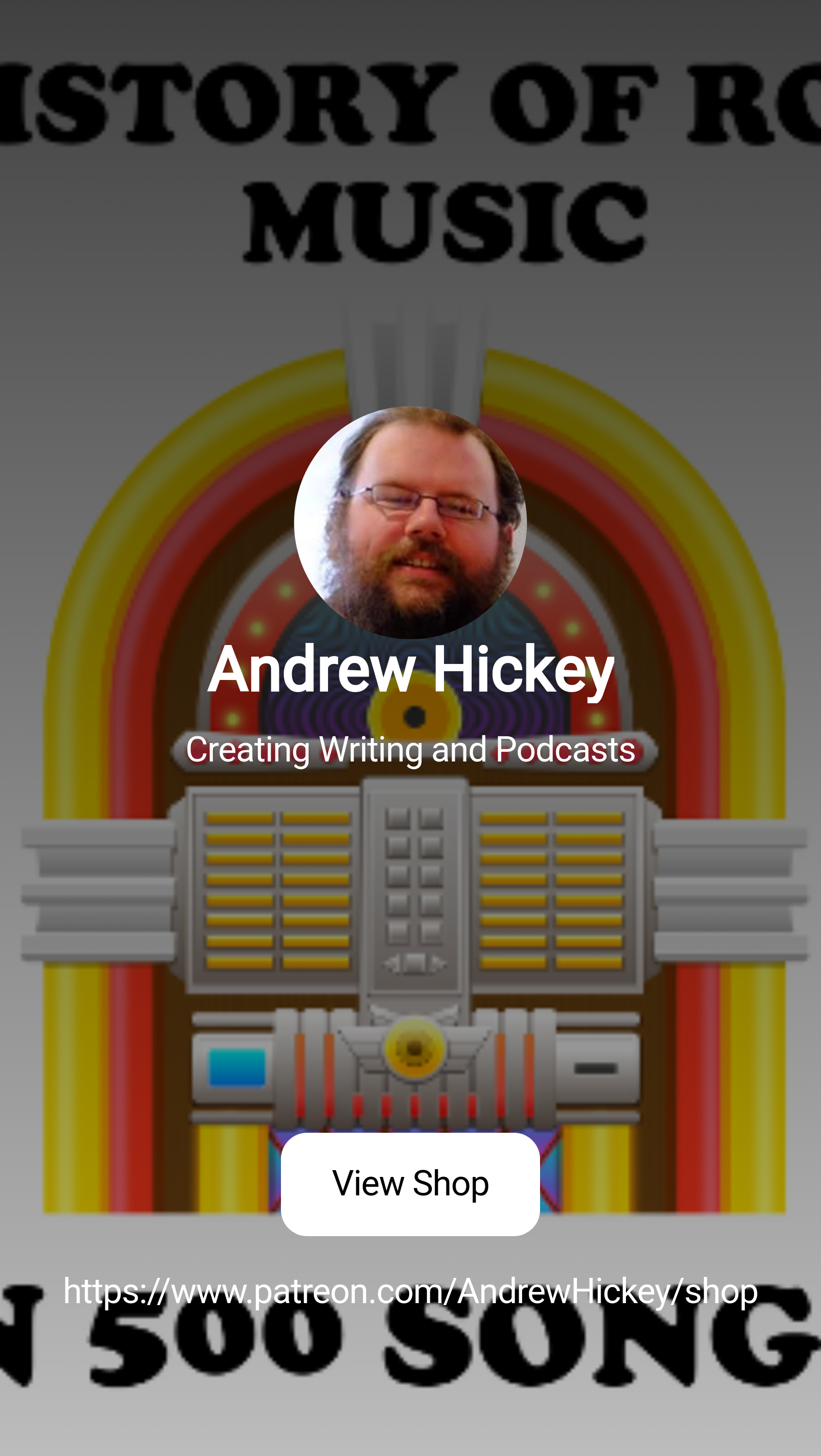 Andrew hickey patreon