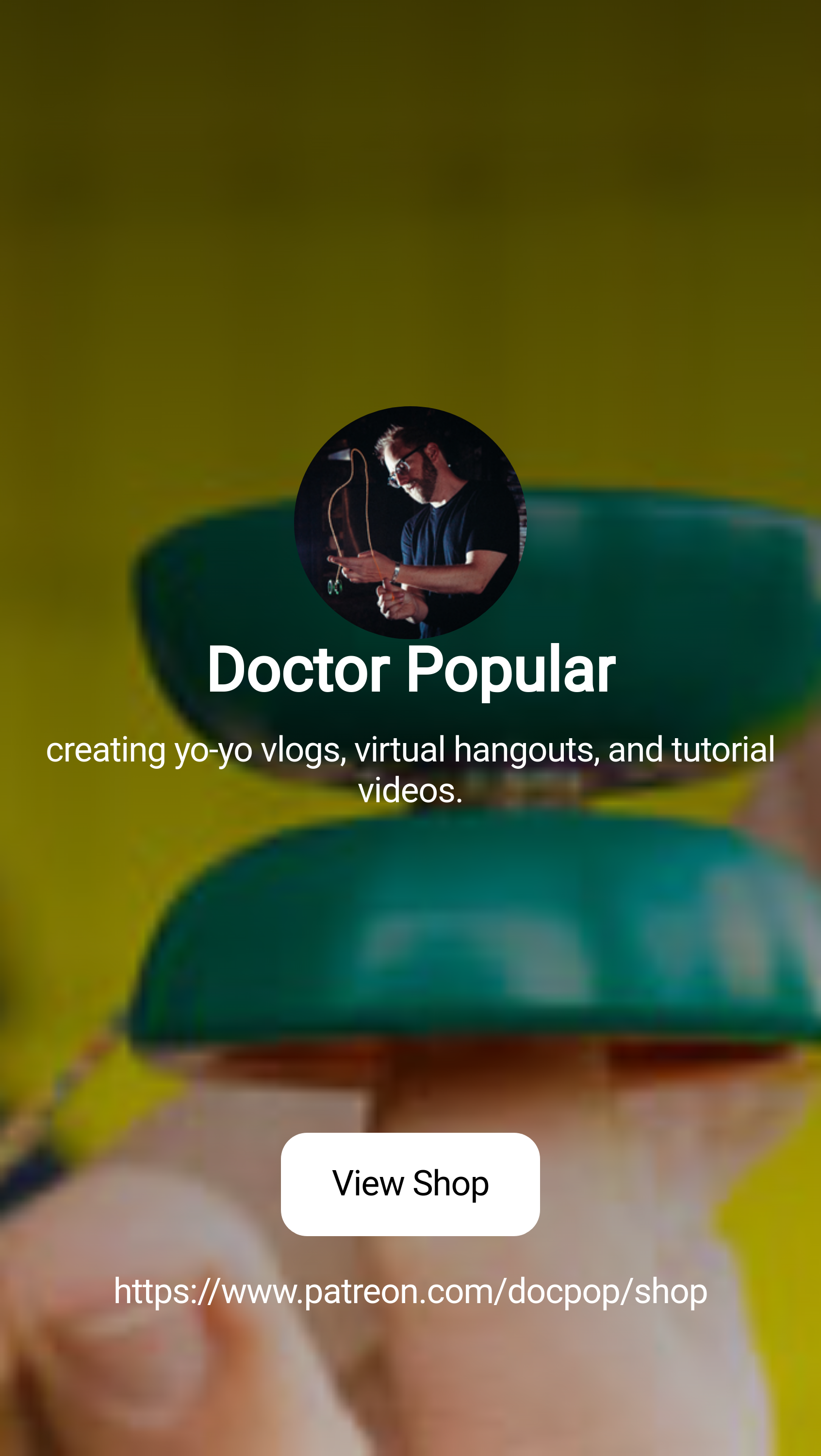 Doctor Popular | creating yo-yo vlogs, virtual hangouts, and tutorial videos.  | Patreon