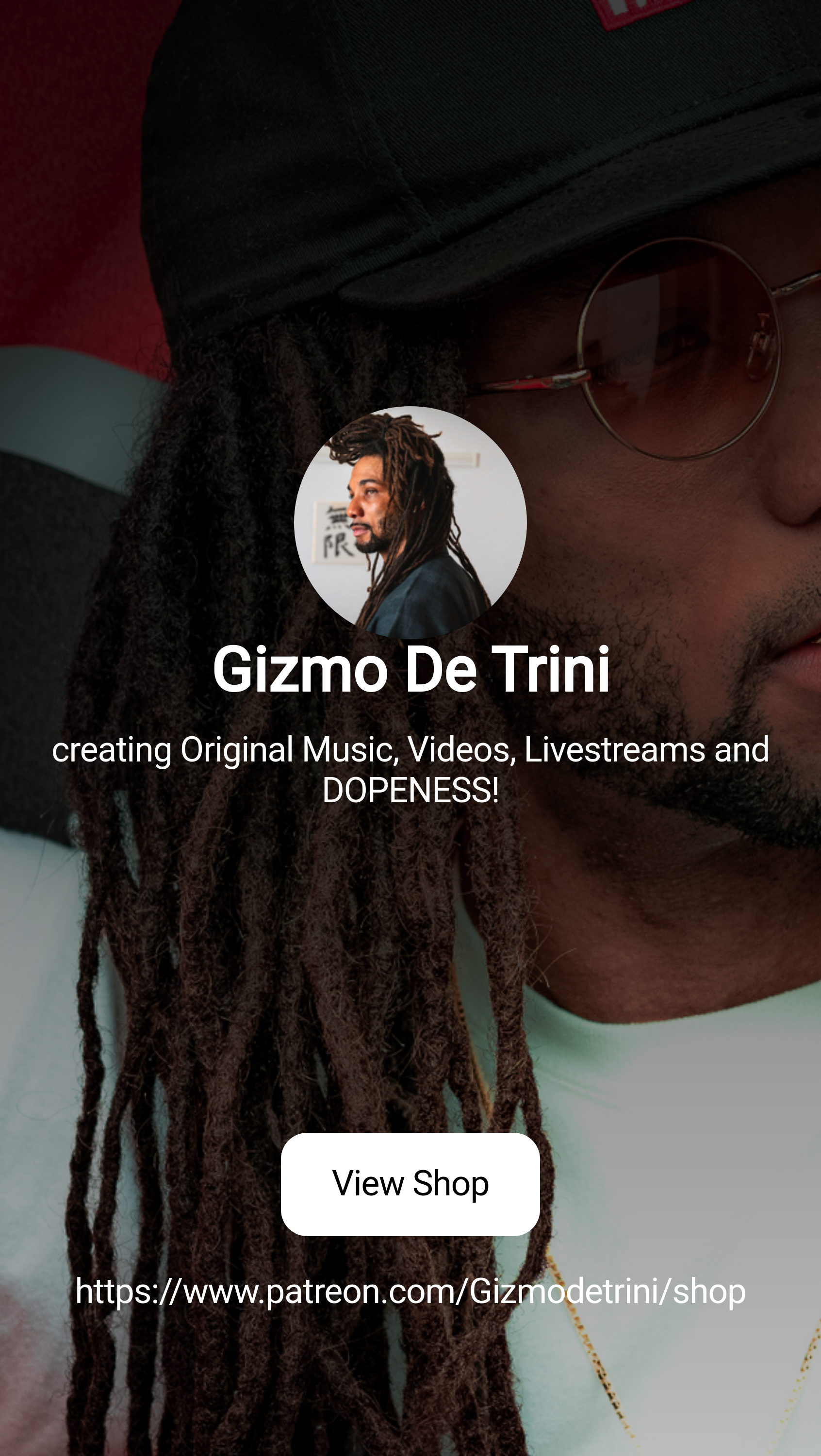 Gizmo De Trini | creating Original Music, Videos, Livestreams and DOPENESS!  | Patreon