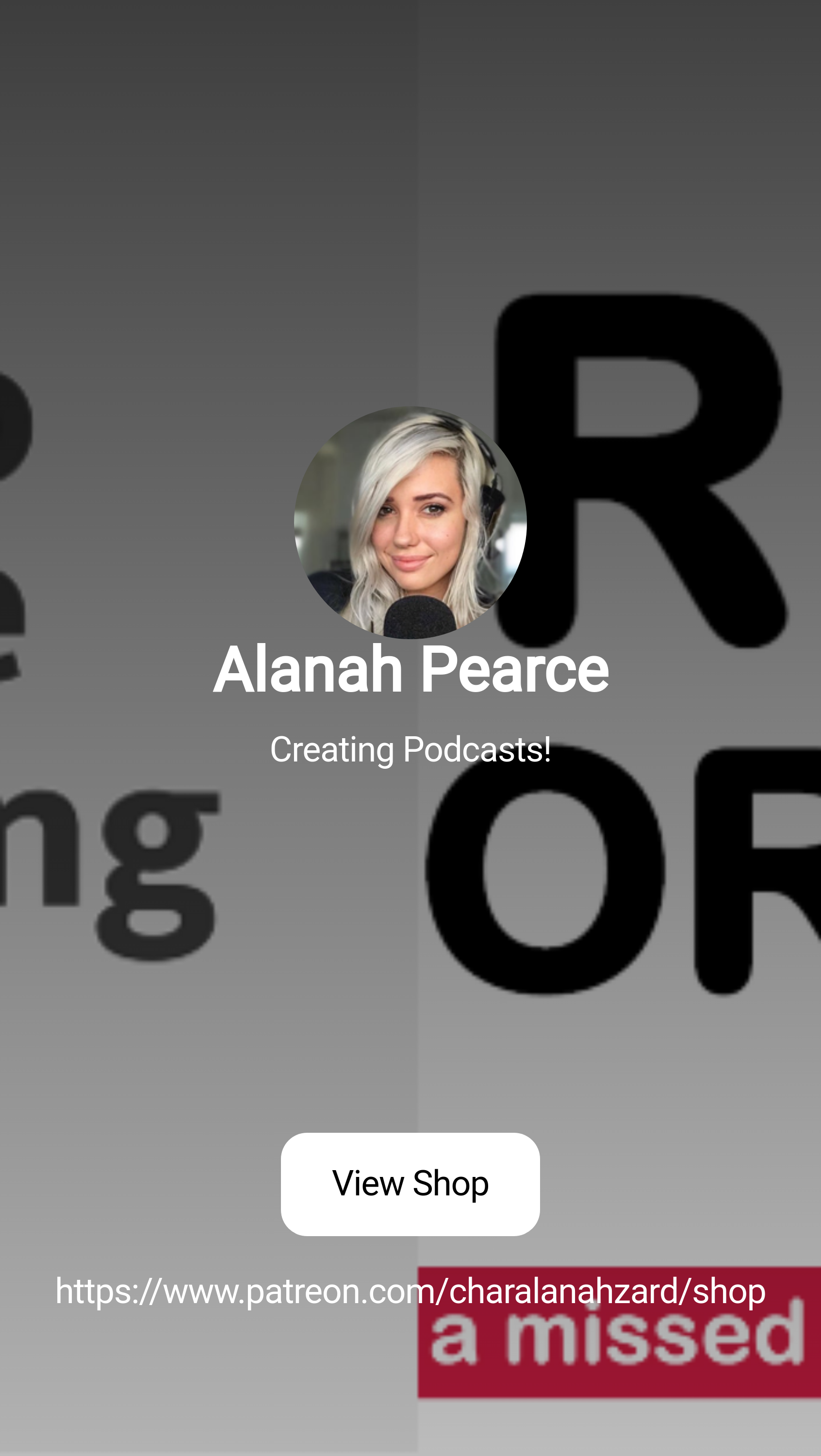 Alanah Pearce | Creating Podcasts! | Patreon