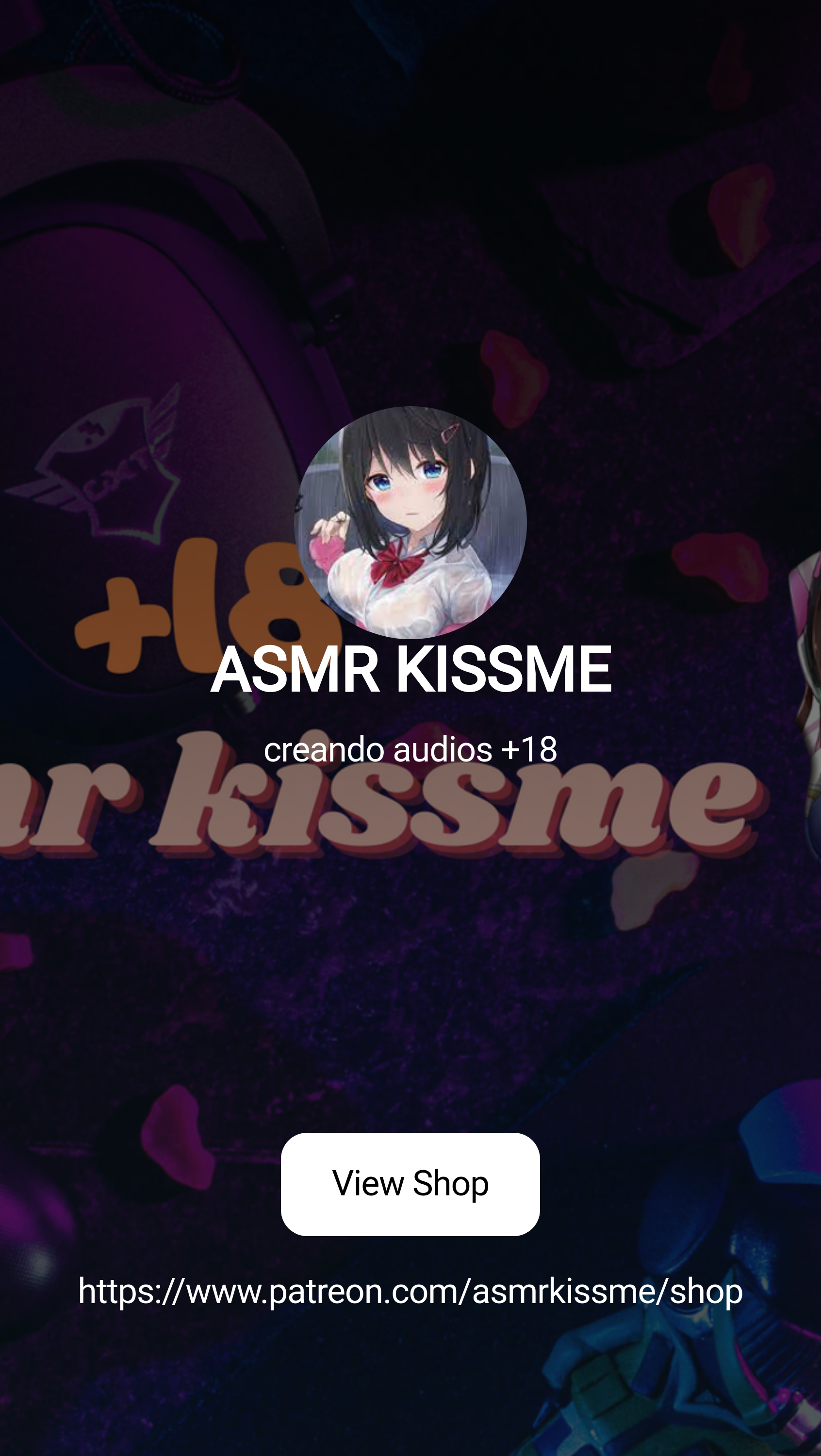 ASMR KISSME | creando audios +18 | Patreon