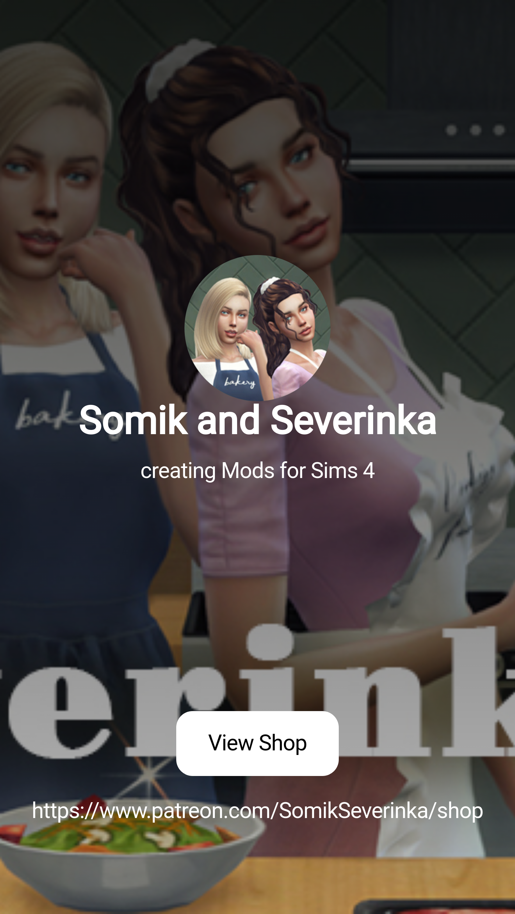 Somik and Severinka | creating Mods for Sims 4 | Patreon