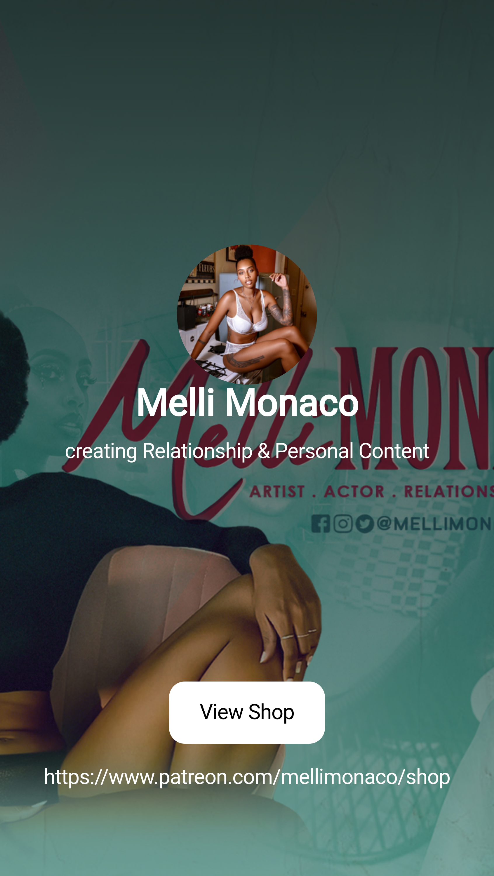 Melli Monaco | creating Relationship & Personal Content | Patreon