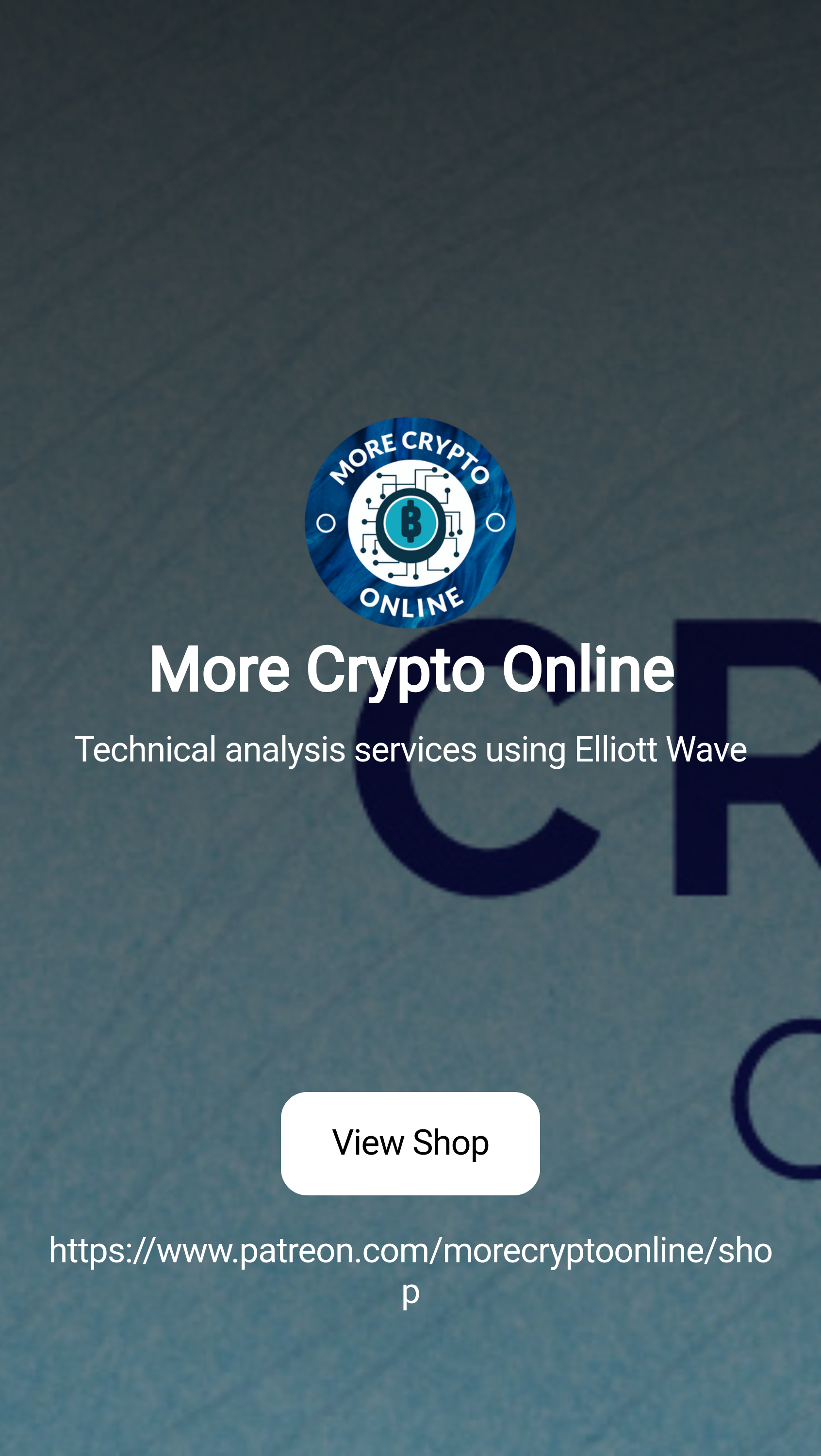 More Crypto Online | Technical analysis services using Elliott Wave |  Patreon