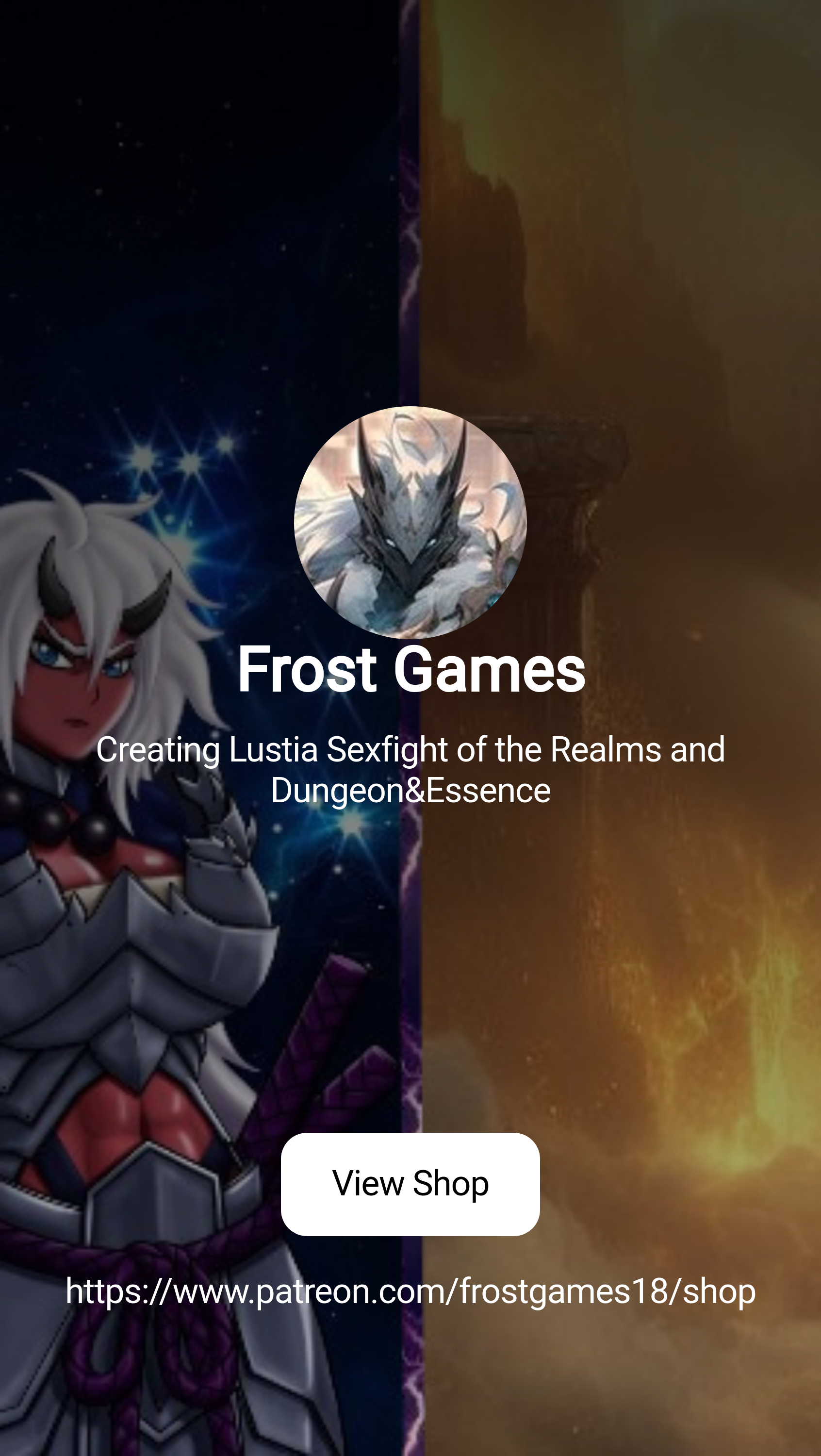 Frost Games | Creating Lustia Sexfight of the Realms and Dungeon&Essence |  Patreon