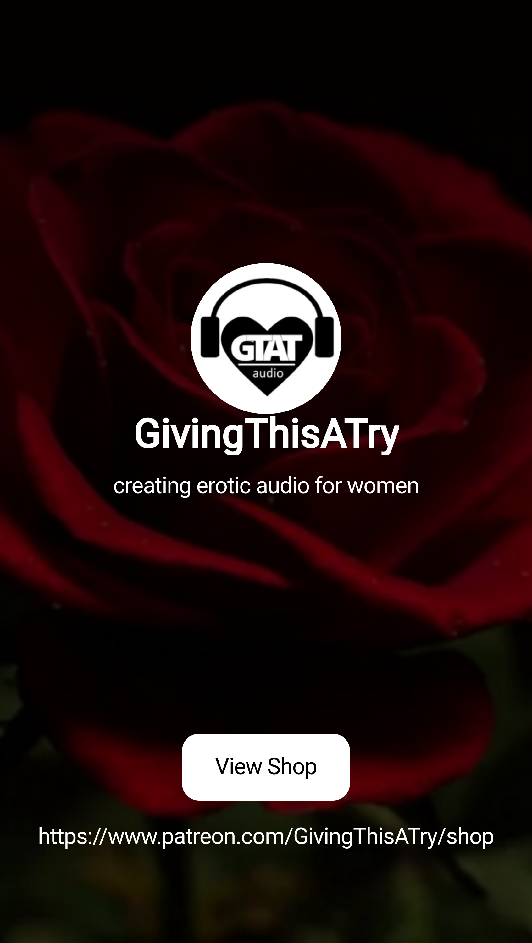 GivingThisATry | creating erotic audio for women | Patreon