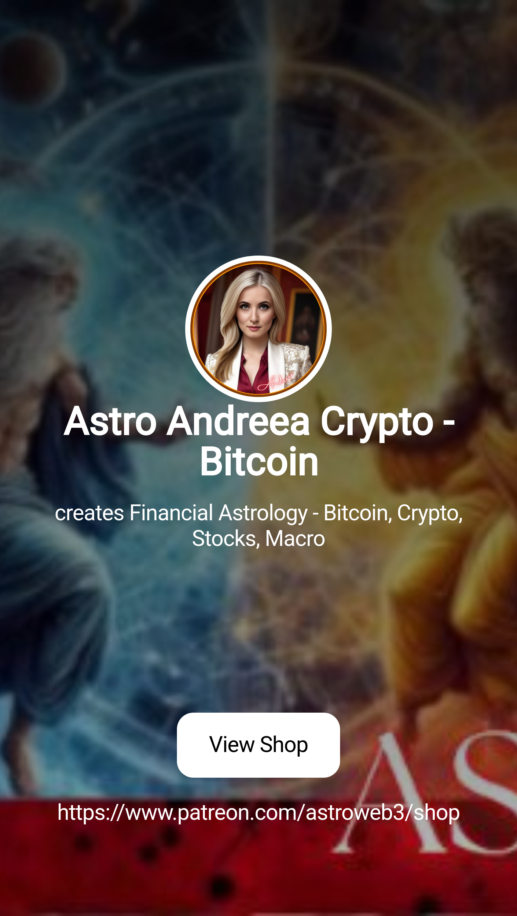 Astro Andreea Crypto - Bitcoin | Patreon