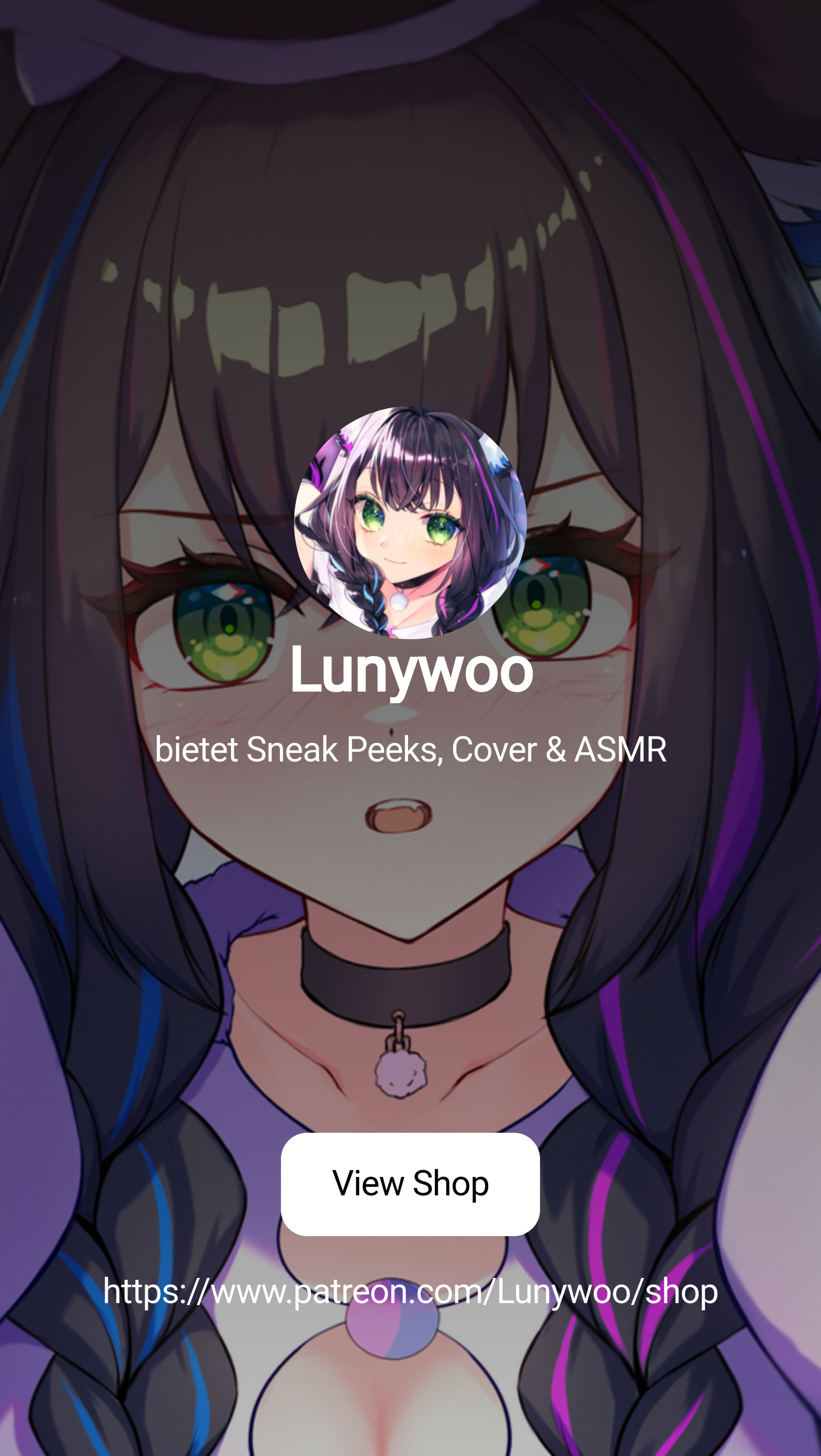 Lunywoo | bietet Artworks, Cover & ASMR | Patreon