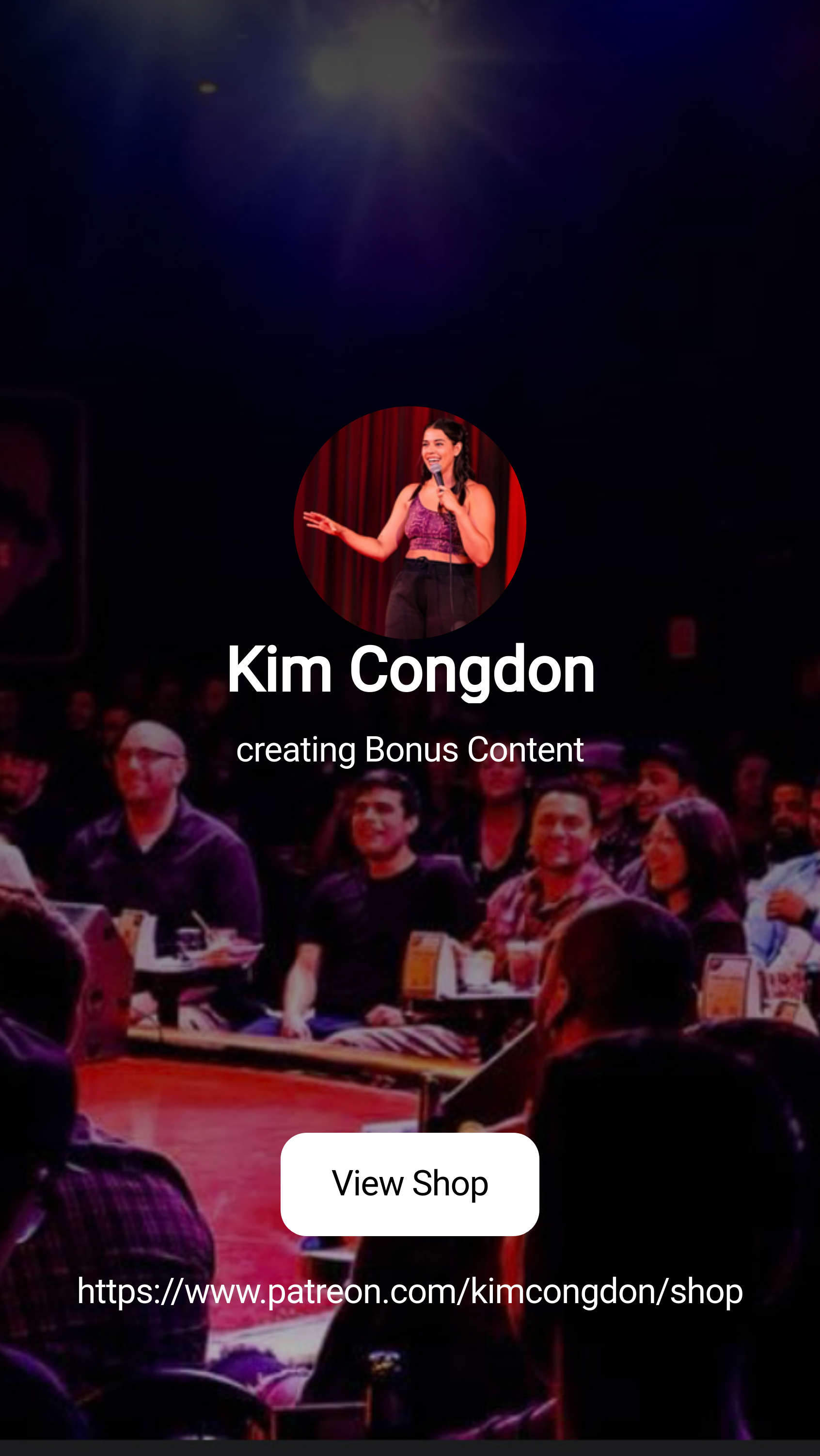 Kim Congdon | creating Bonus Content | Patreon