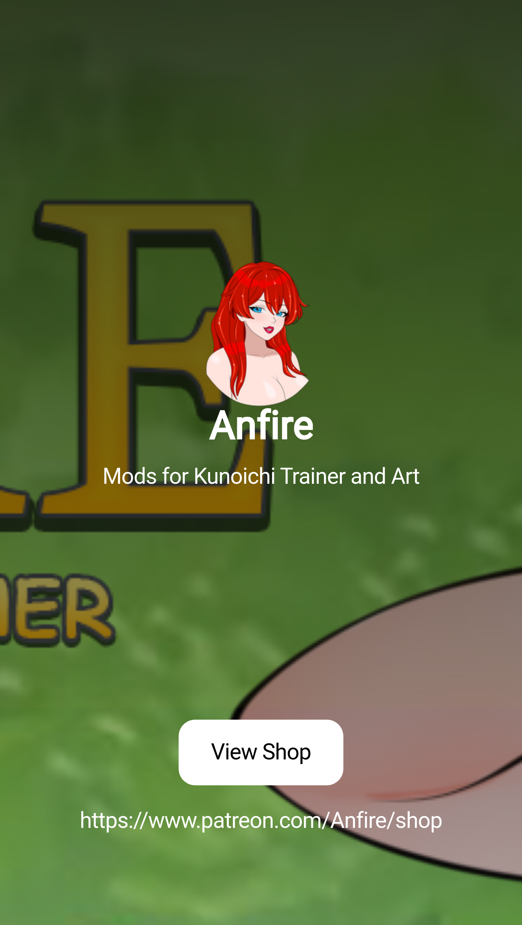 Anfire | создаёт Mods for Kunoichi Trainer | Patreon