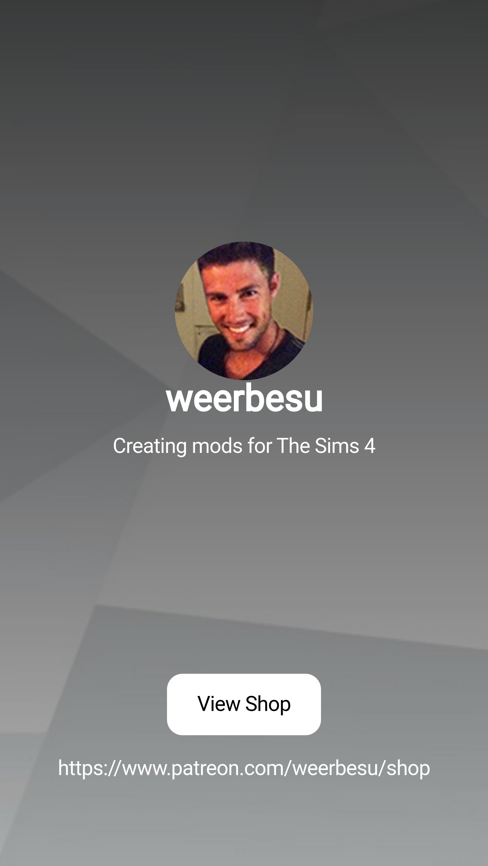 weerbesu | Creating mods for The Sims 4 | Patreon