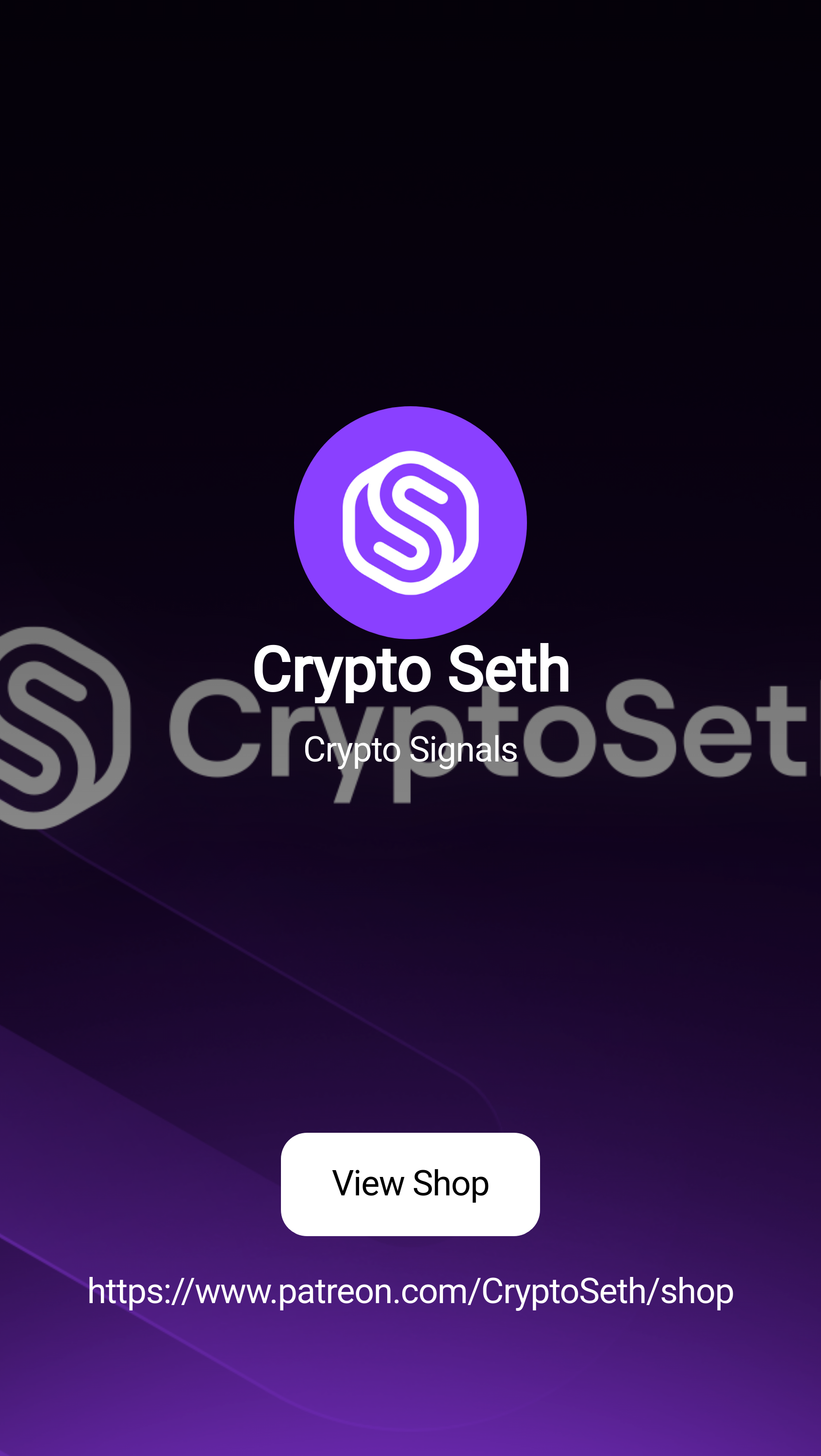Crypto Seth | Crypto Signals | Patreon