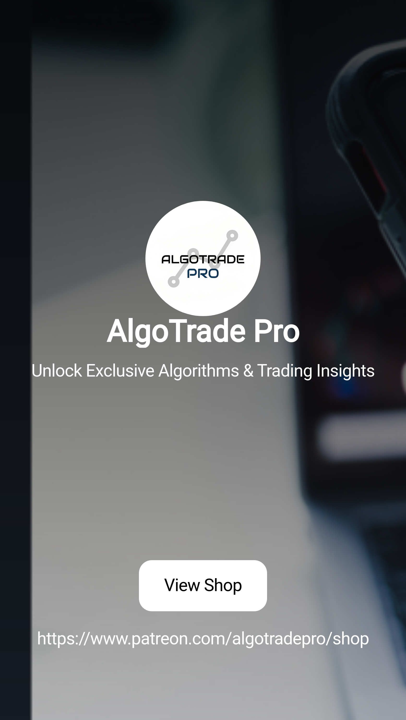 AlgoTrade Pro | Unlock Exclusive Algorithms & Trading Insights | Patreon