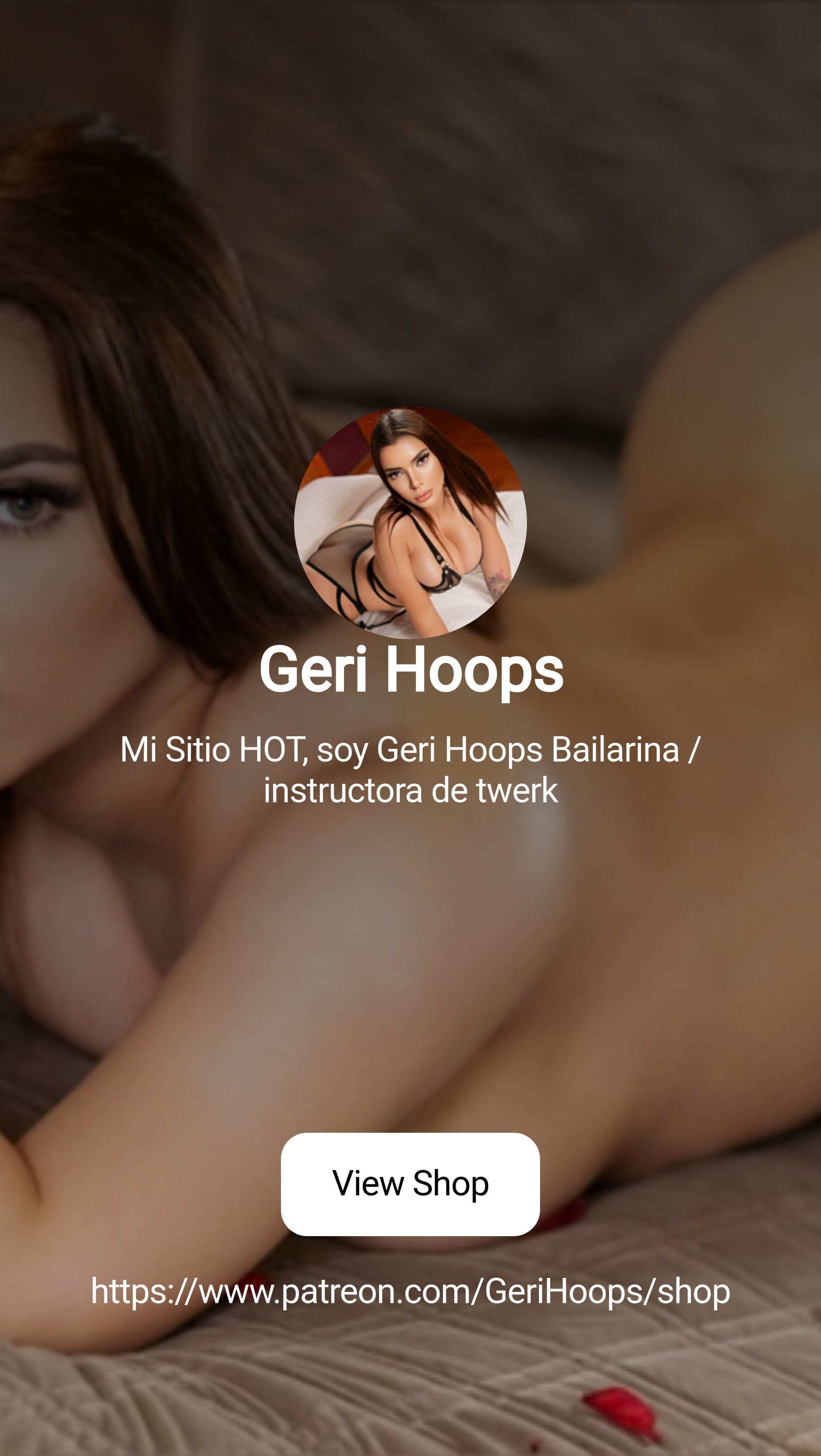 Geri Hoops | Mi Sitio HOT, soy Geri Hoops Bailarina / instructora de twerk  | Patreon