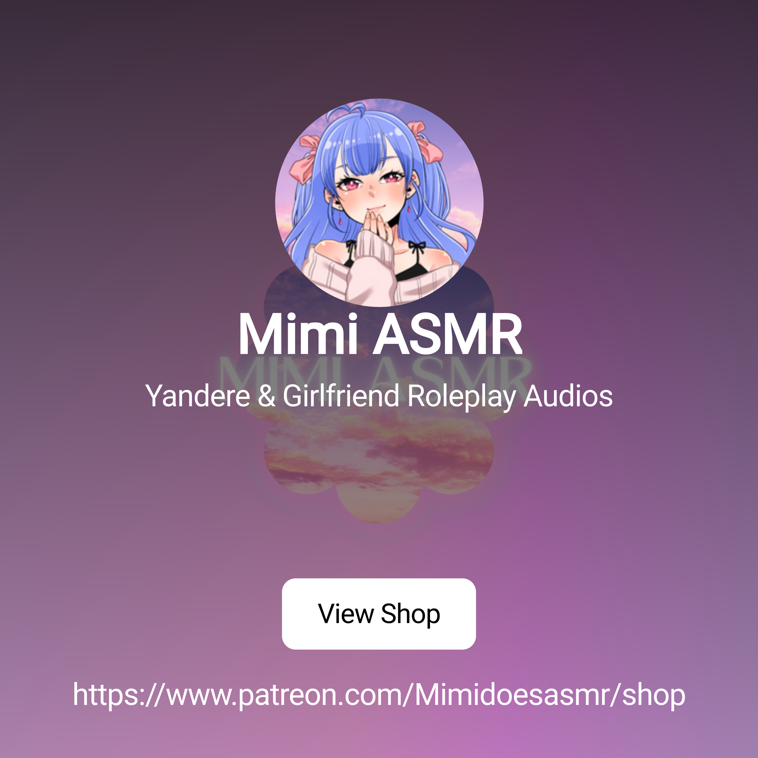 Mimi ASMR | Yandere & Girlfriend Roleplay Audios | Patreon