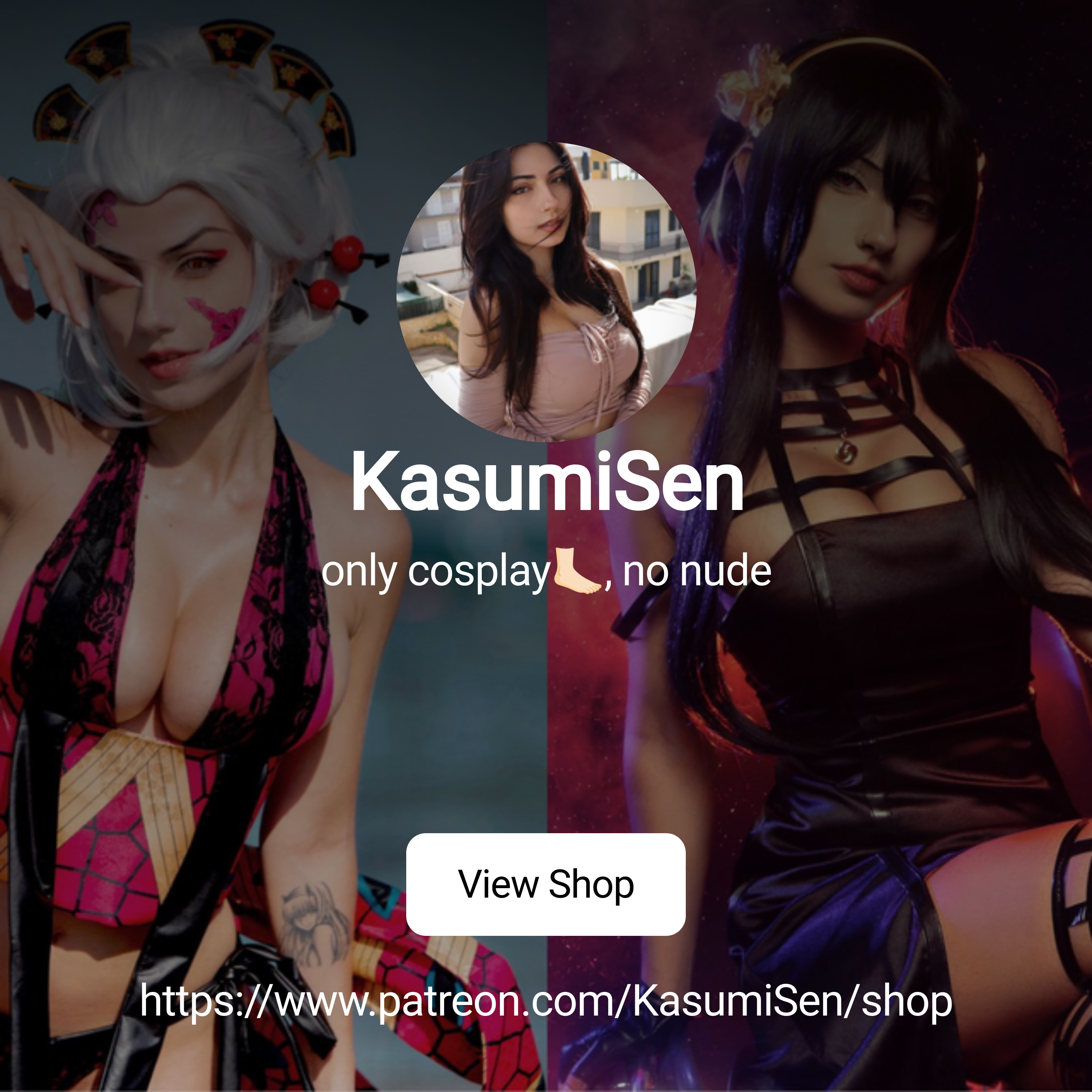 KasumiSen | only cosplay🦶🏻, no nude | Patreon