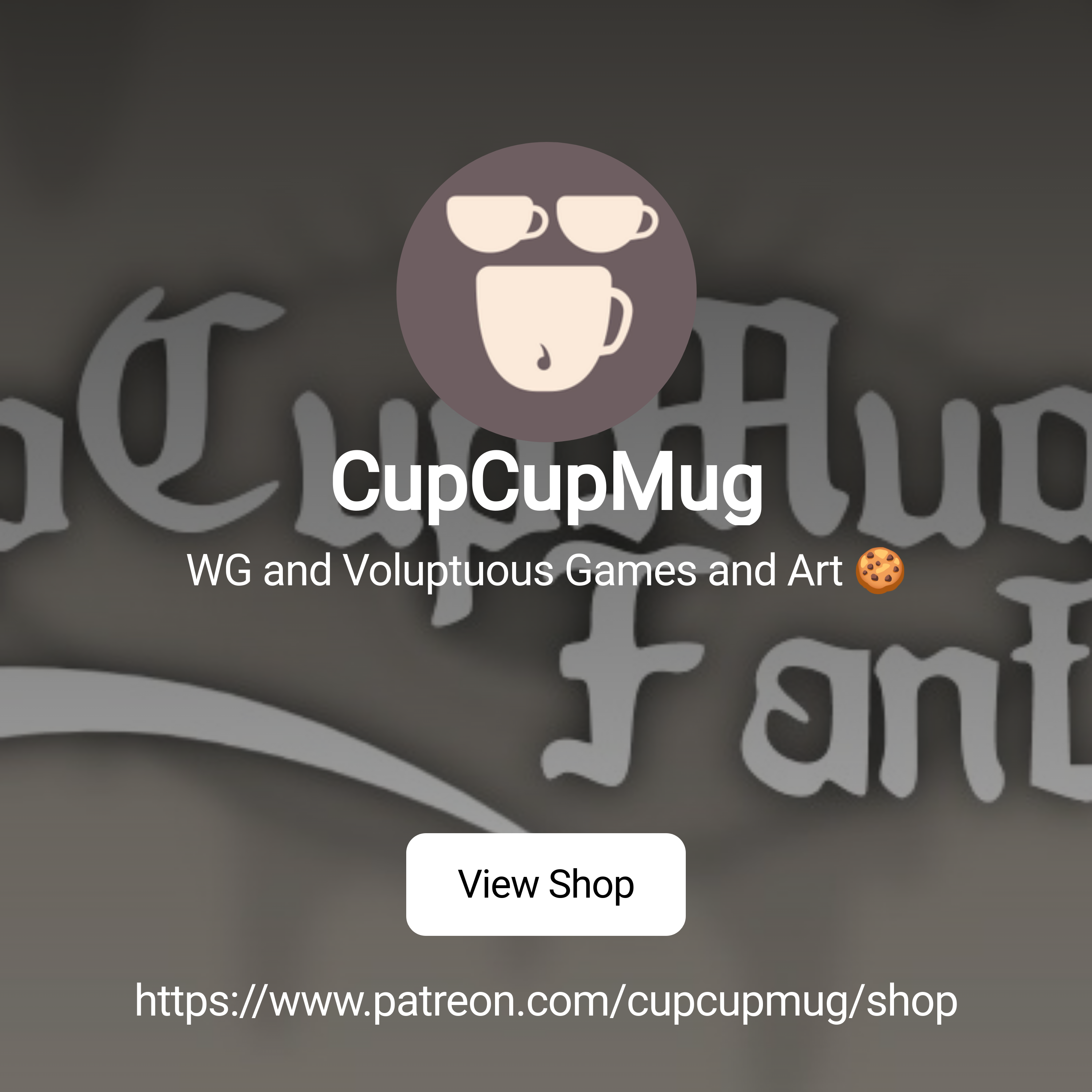 CupCupMug | Weight Gaining Games and Art 🍪 | Patreon