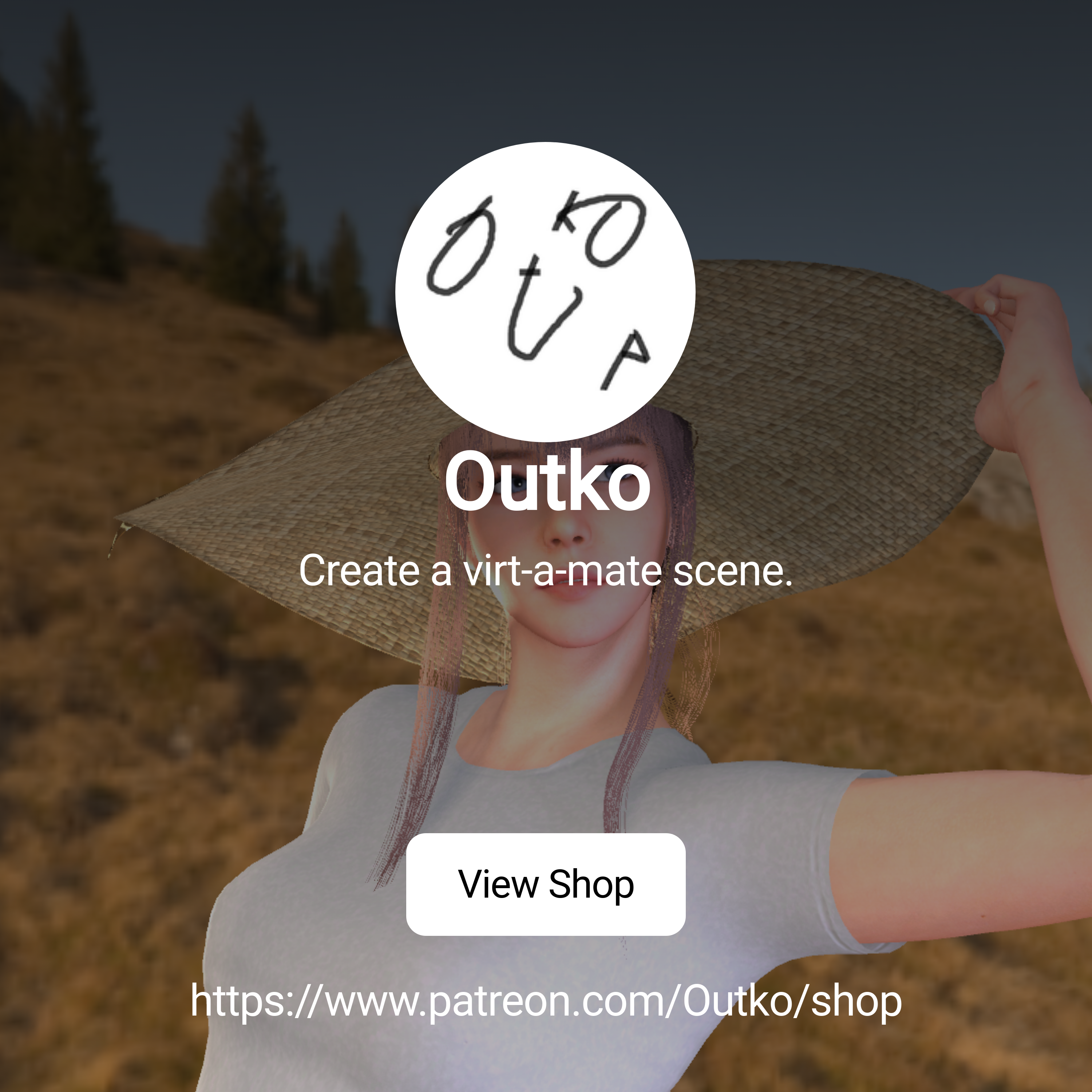 Outko | Create a virt-a-mate scene. | Patreon