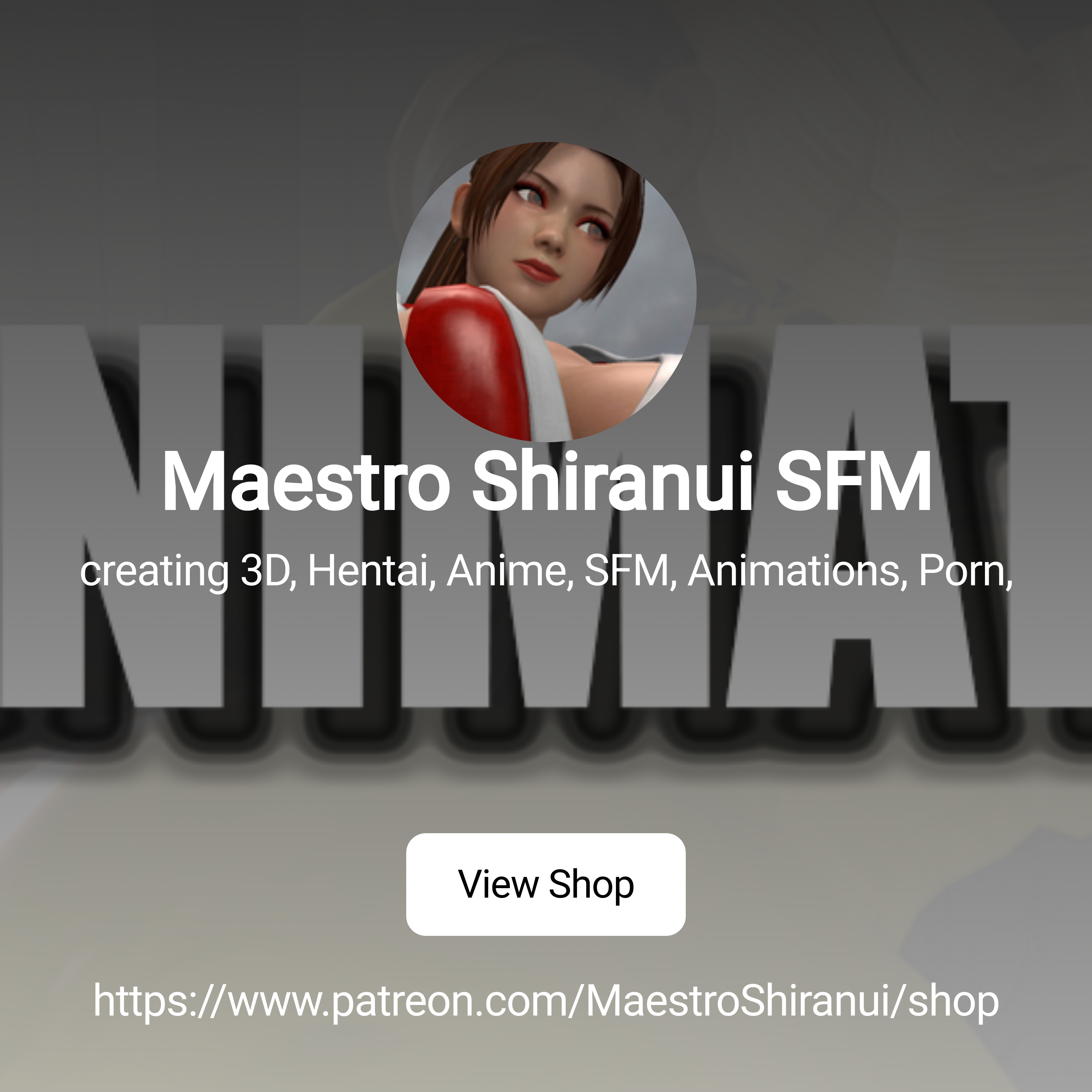 Maestro Shiranui SFM | creating 3D, Hentai, Anime, SFM, Animations, Porn, |  Patreon