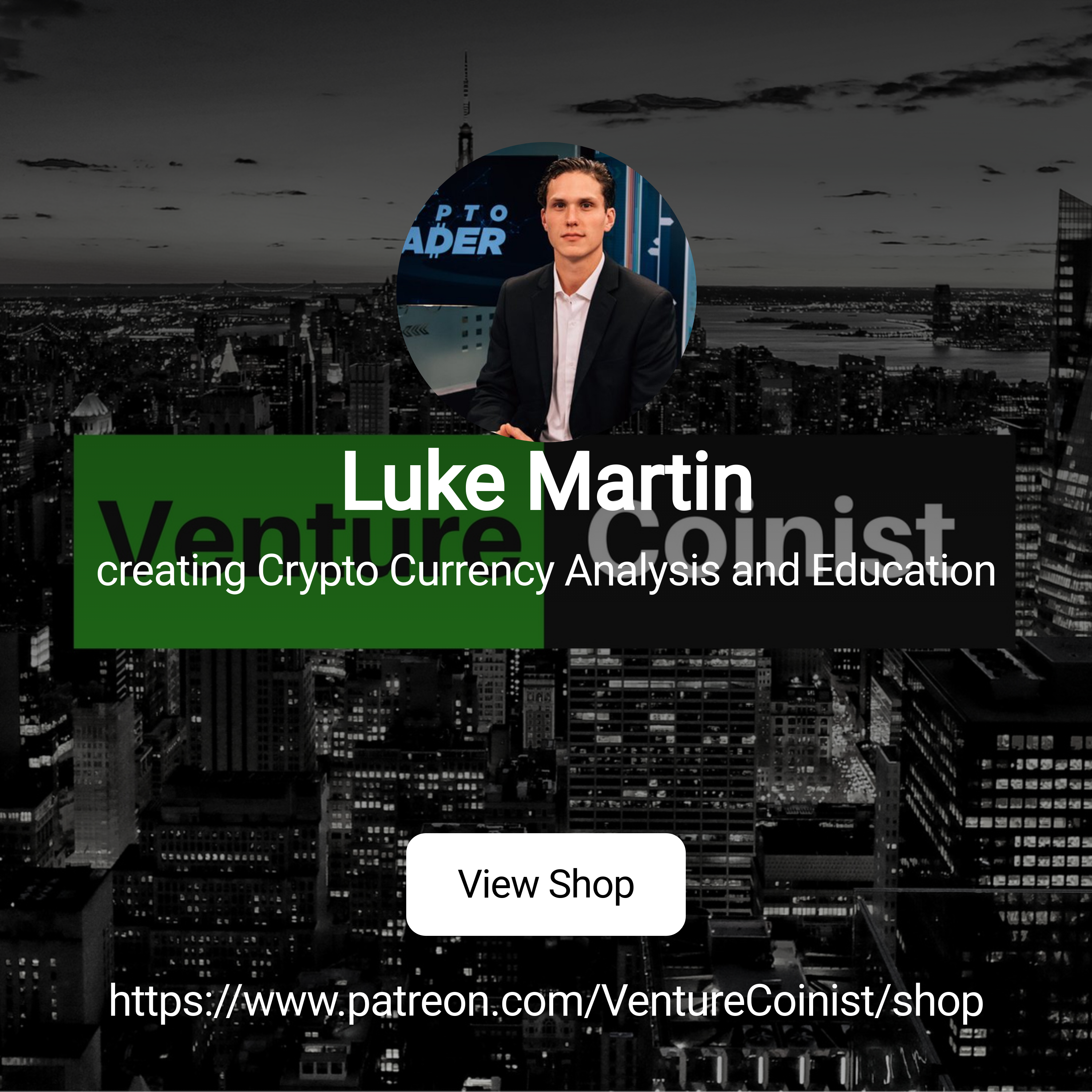 Luke Martin | creating Crypto Currency Analysis and Education | Patreon