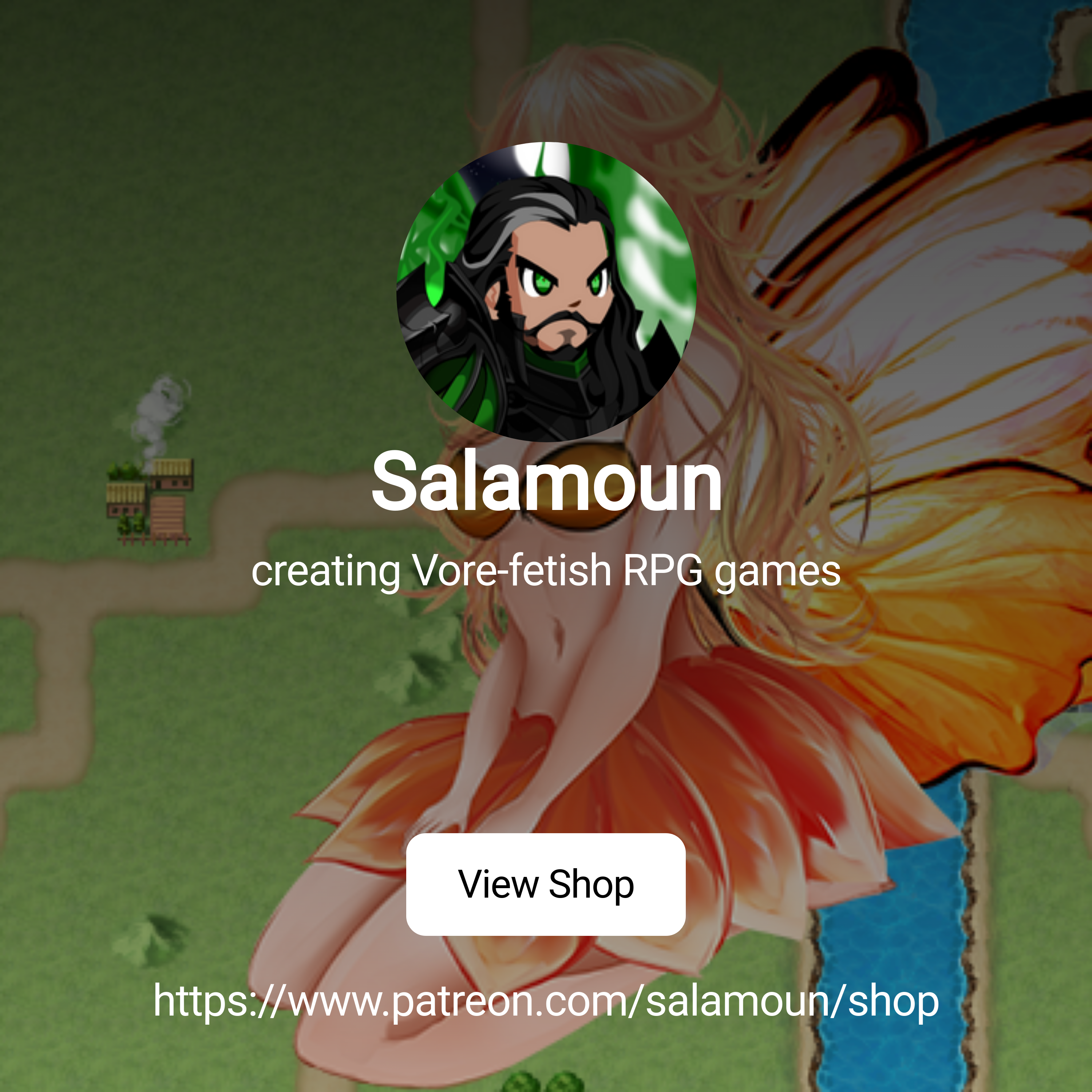 Salamoun | creating Vore-fetish RPG games | Patreon