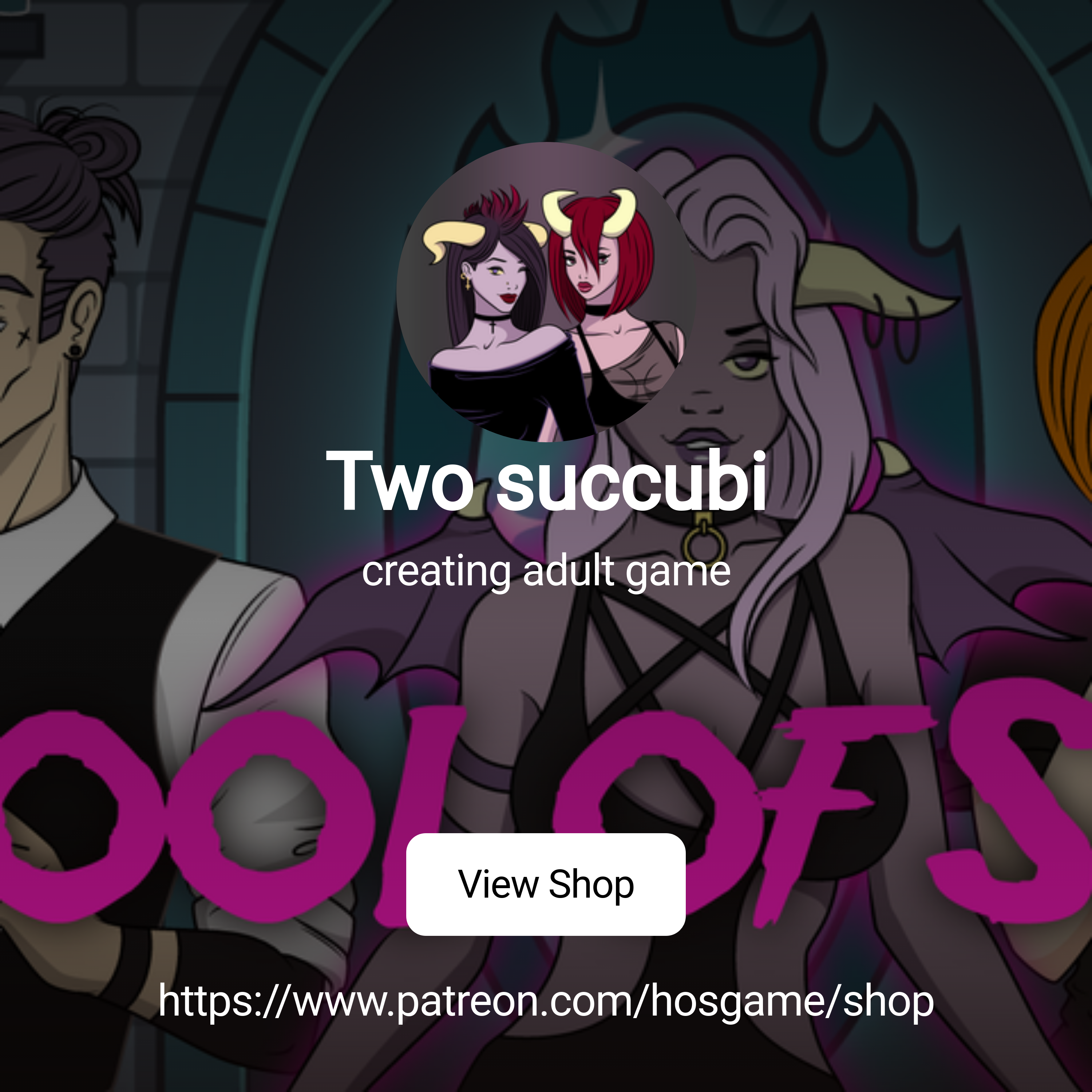 Two succubi | creating adult game | Patreon