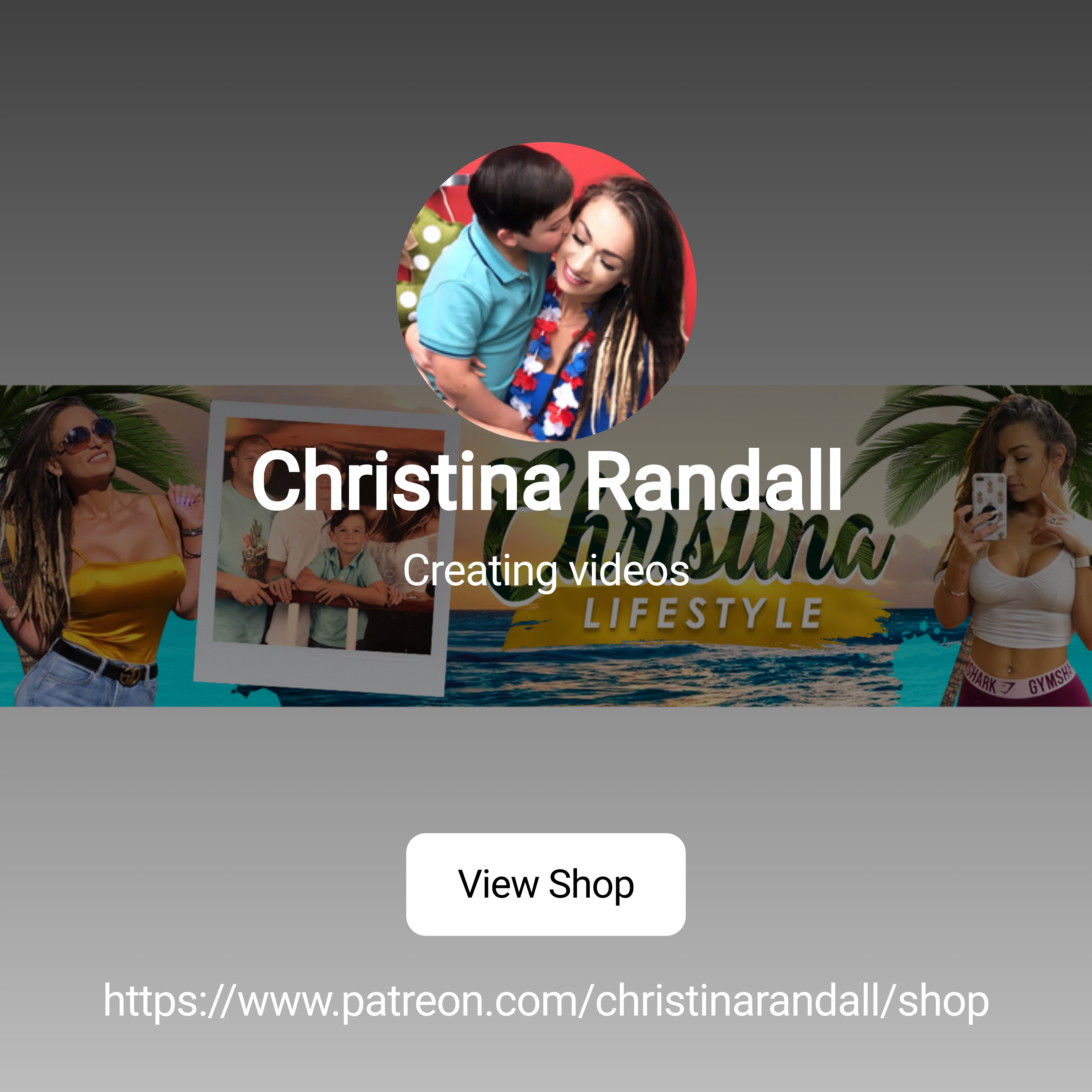 Christina Randall | Creating videos | Patreon