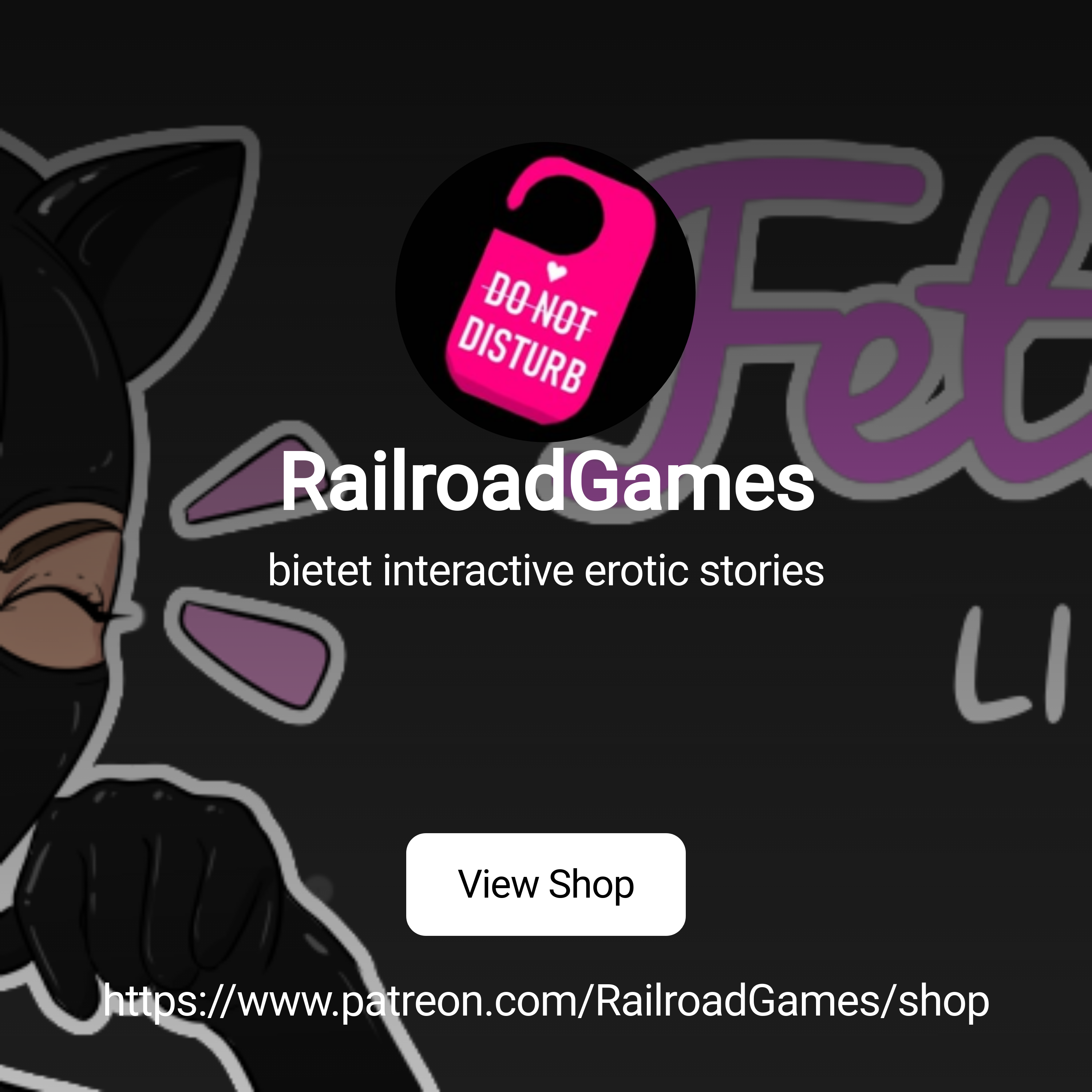 RailroadGames | bietet interactive erotic stories | Patreon