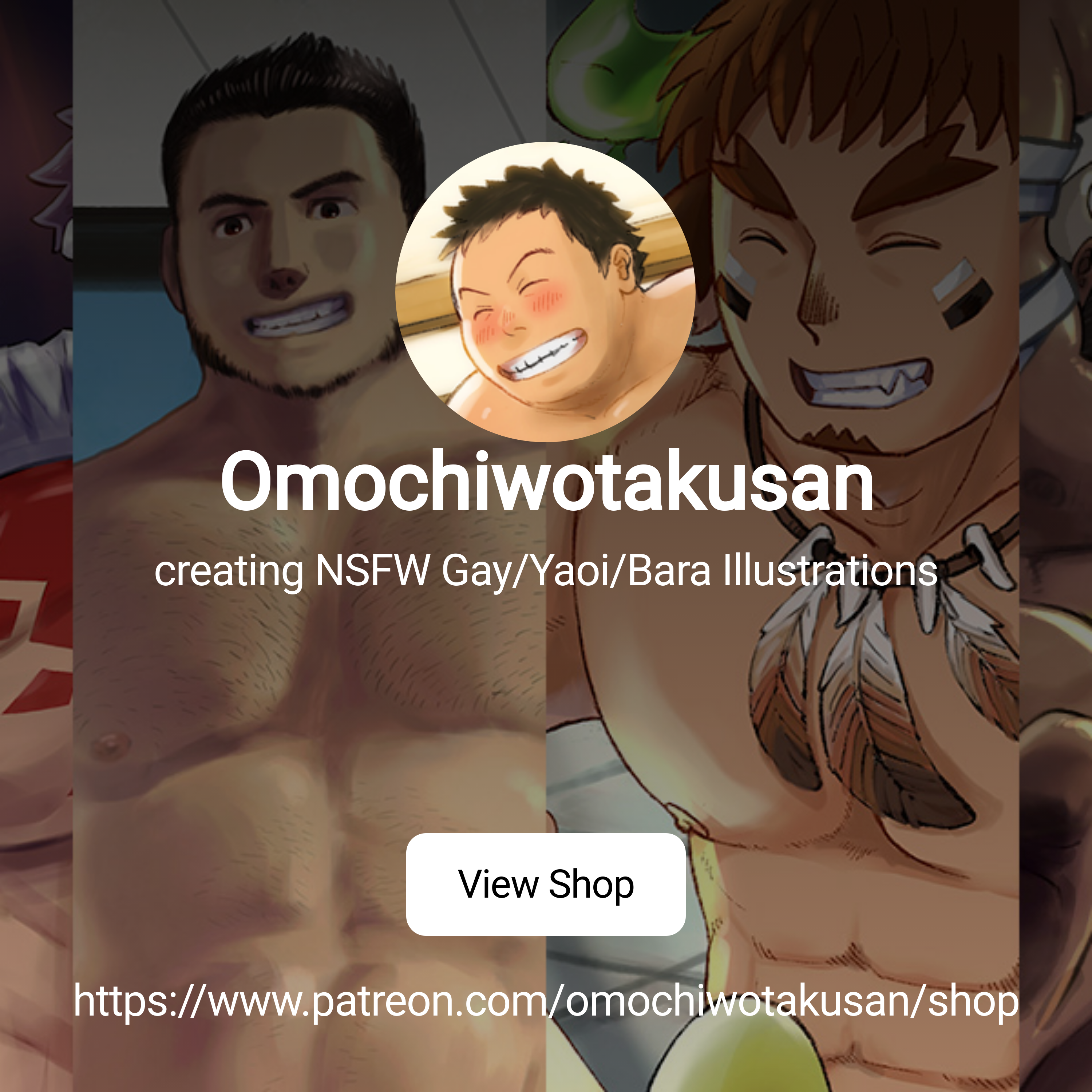 Omochiwotakusan | creating NSFW Gay/Yaoi/Bara Illustrations | Patreon