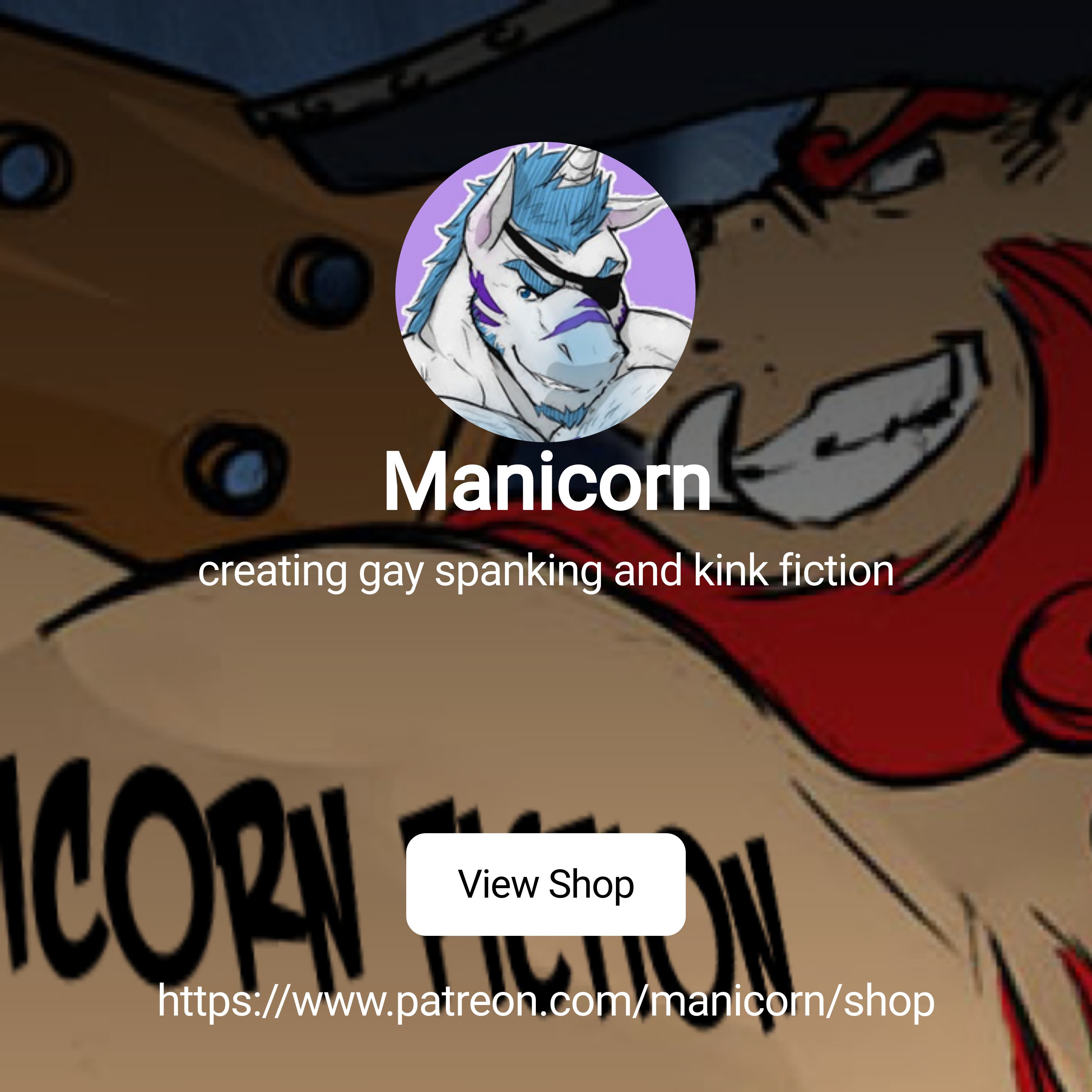 Manicorn | creating gay spanking and kink fiction | Patreon