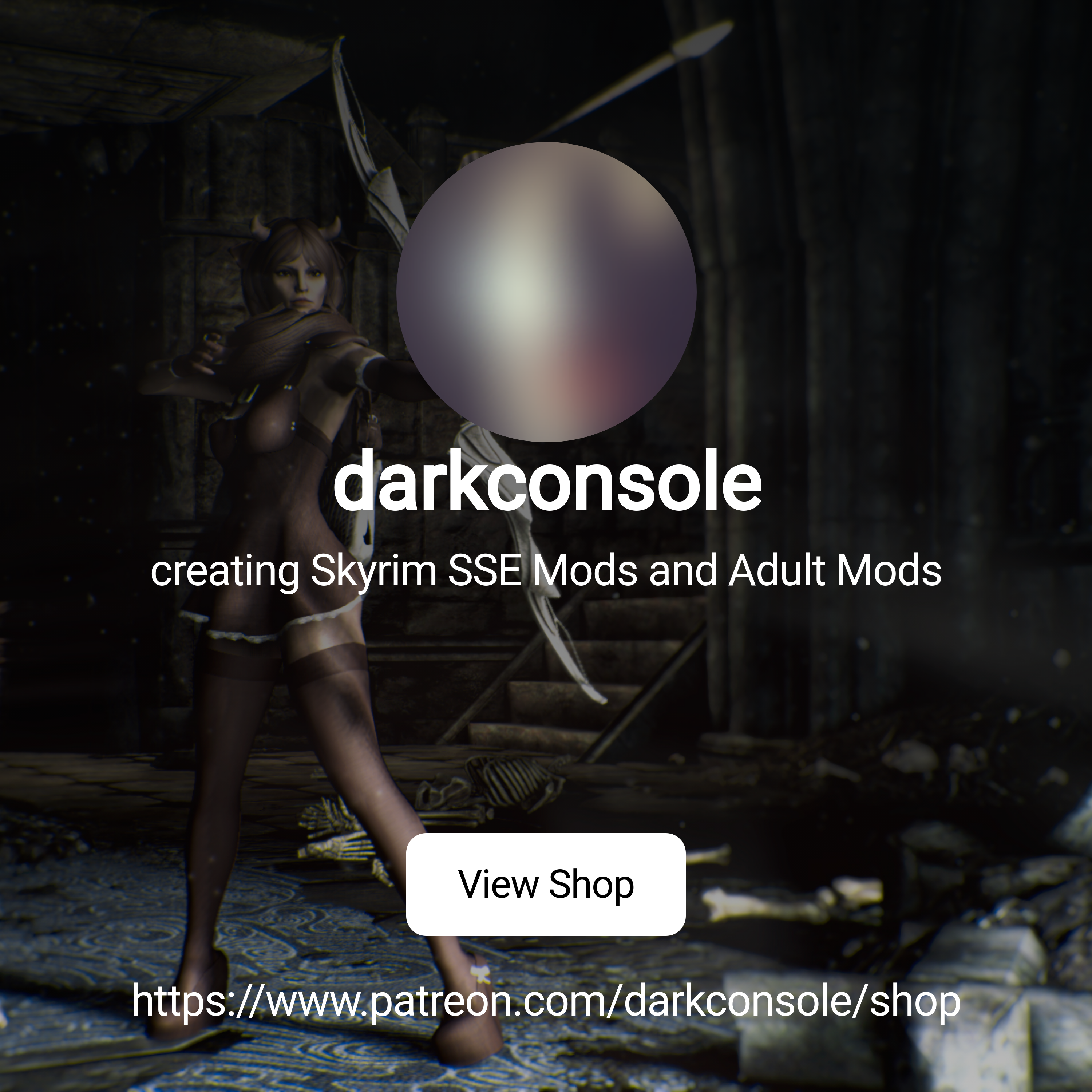 darkconsole | creating Skyrim SSE Mods and Adult Mods | Patreon