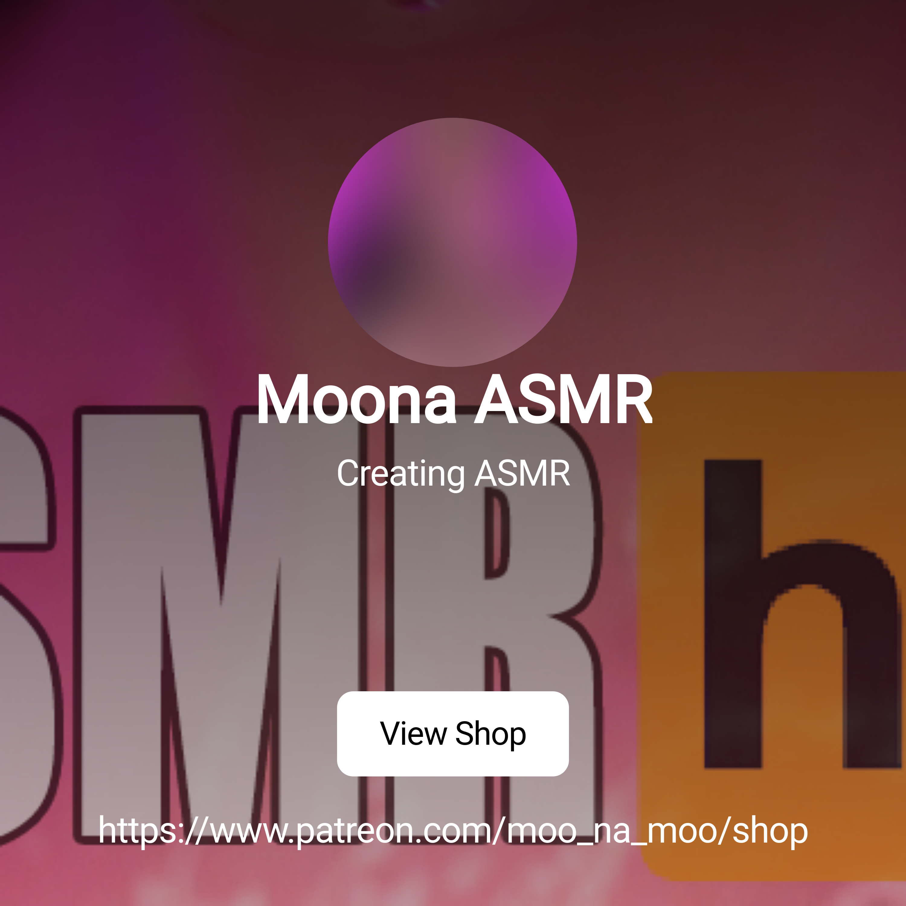 Moona ASMR | Creating ASMR | Patreon