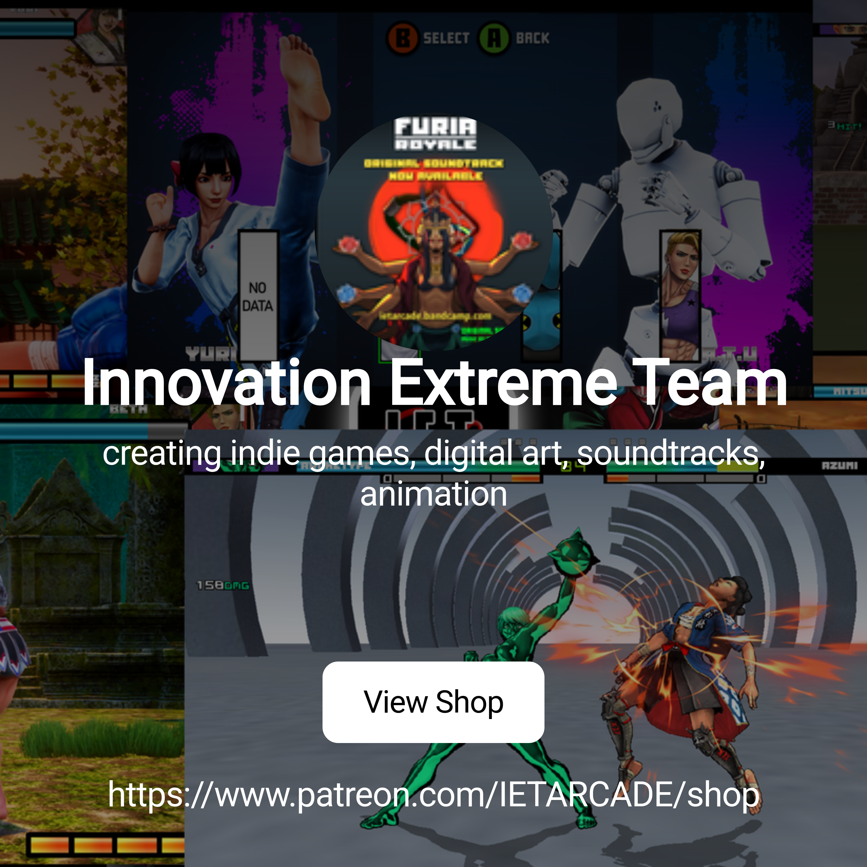 Innovation Extreme Team | creating indie games, digital art, soundtracks,  animation | Patreon