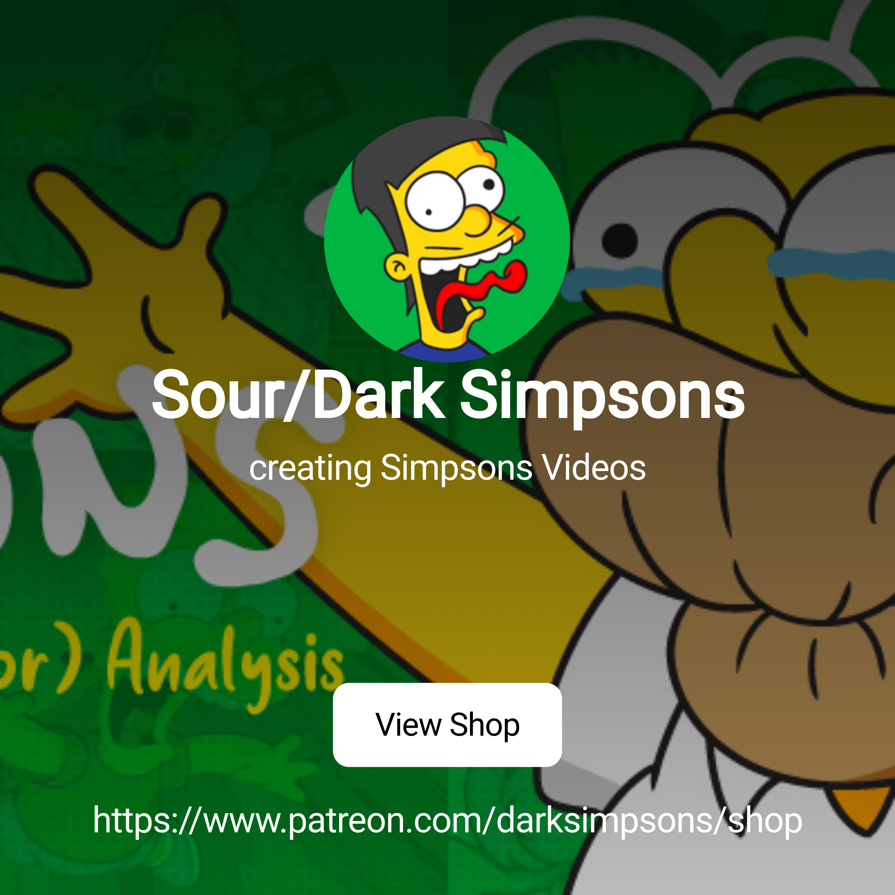 Sour/Dark Simpsons | creating Simpsons Videos | Patreon