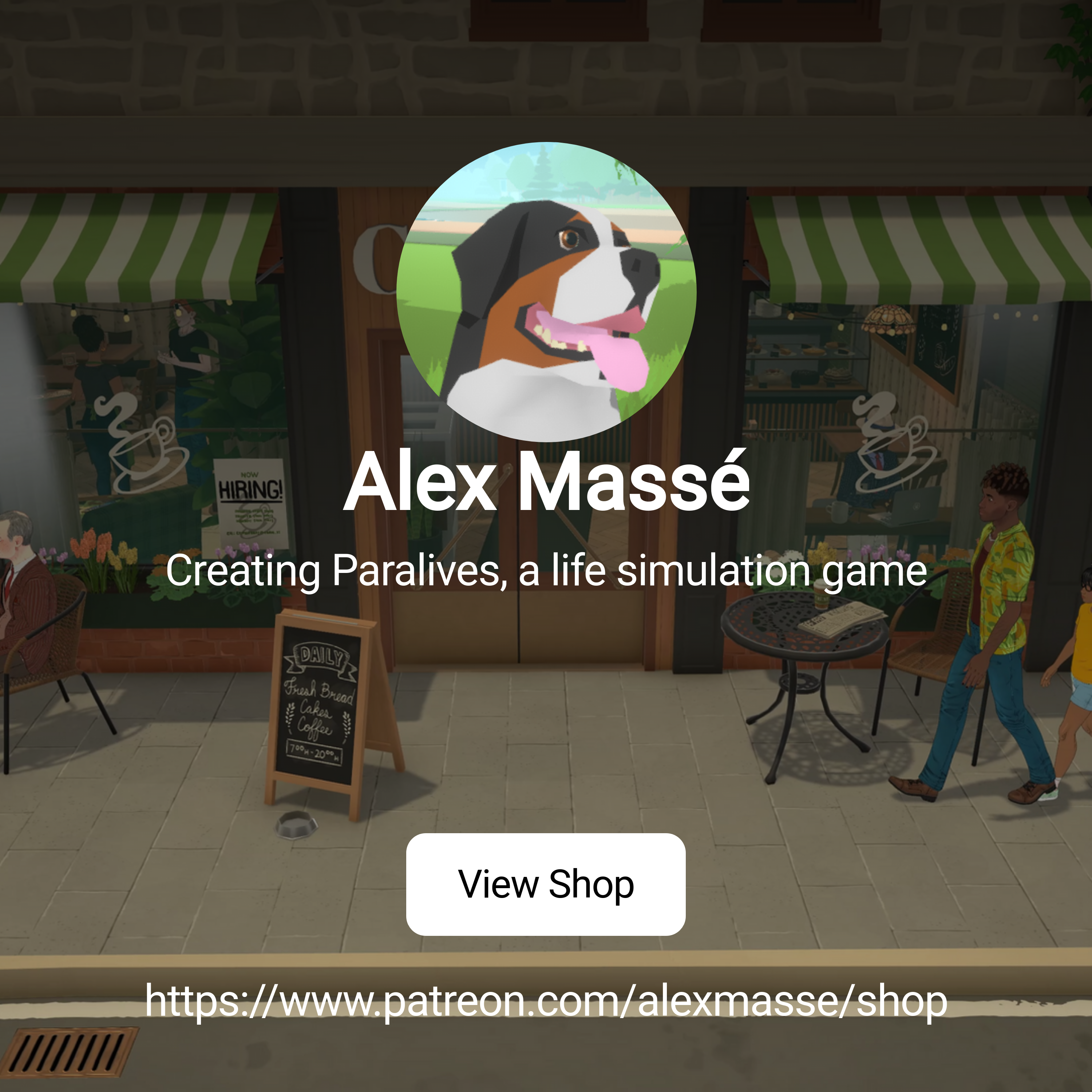 Alex Massé | Creating Paralives, a life simulation game | Patreon