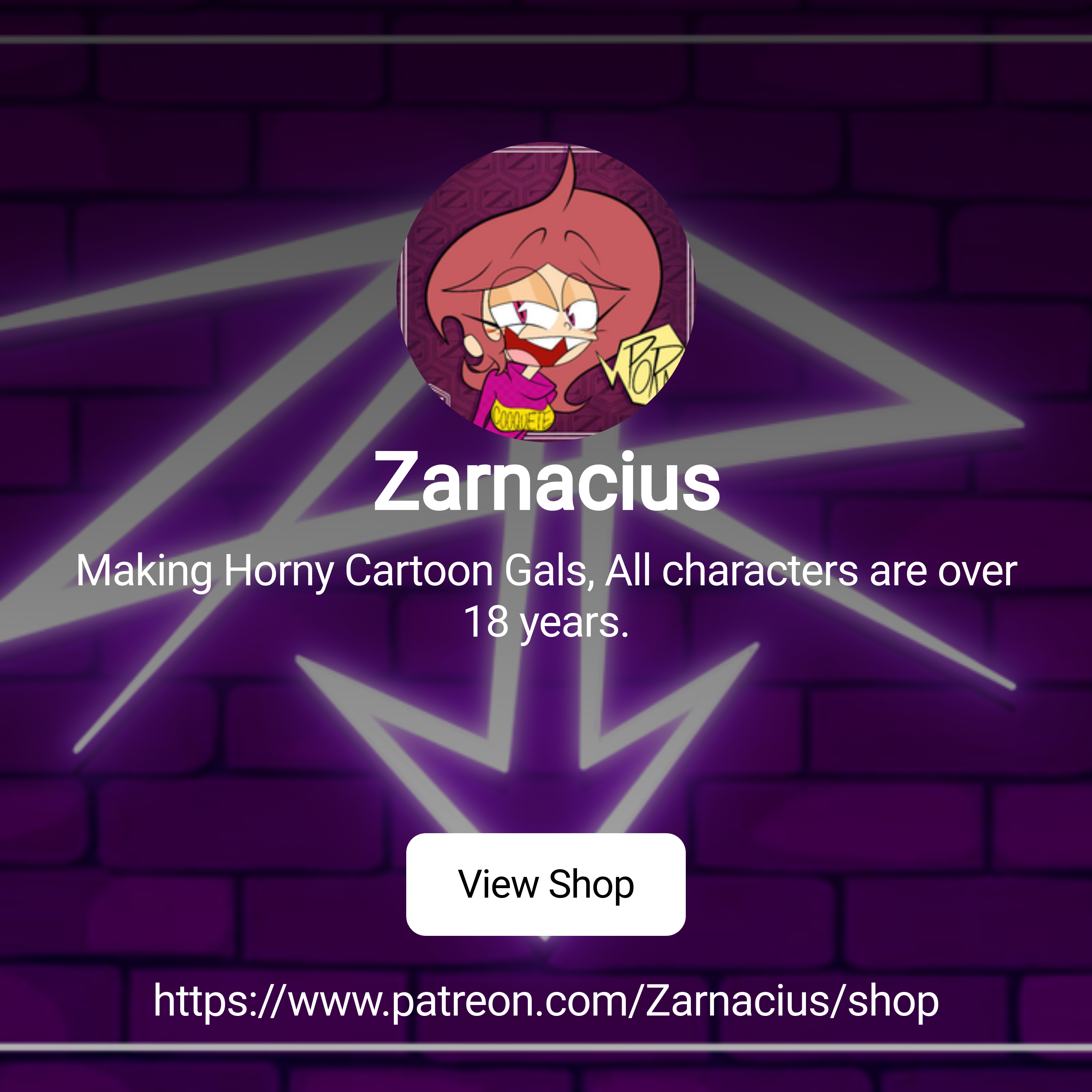 Zarnacius | Making Horny Cartoon Gals, All characters are over 18 years. |  Patreon