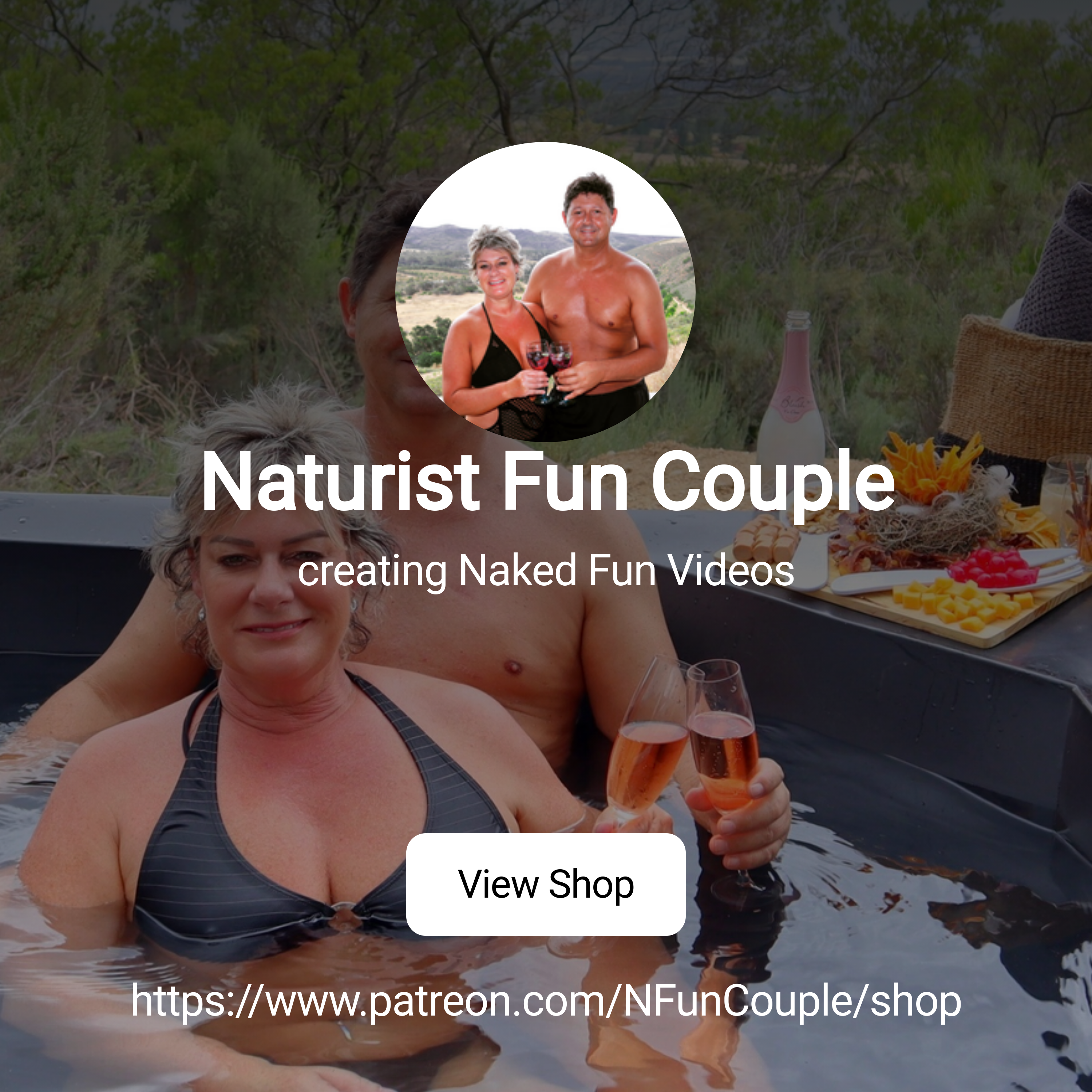 Naturist Fun Couple | creating Naked Fun Videos | Patreon