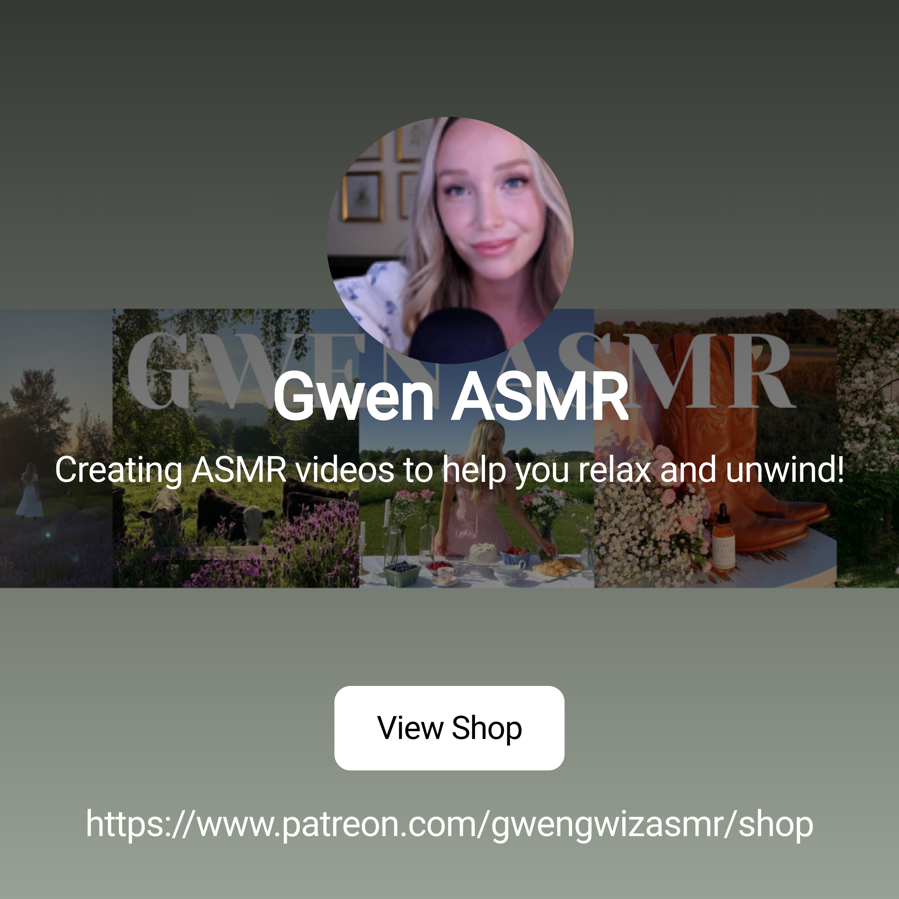 Gwen ASMR | creating ASMR Videos | Patreon