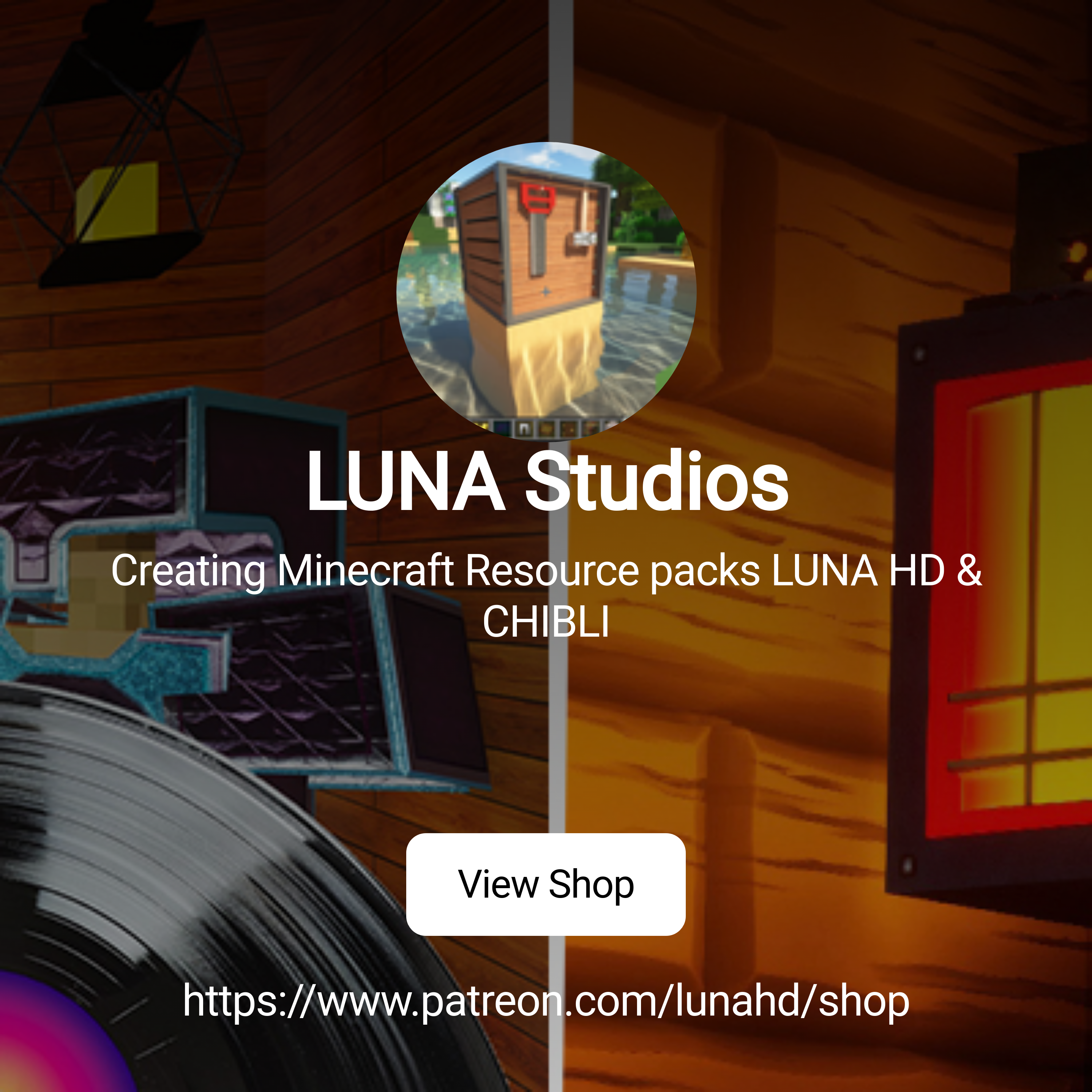 LUNA Studios | Creating Minecraft Resource packs LUNA HD & CHIBLI | Patreon